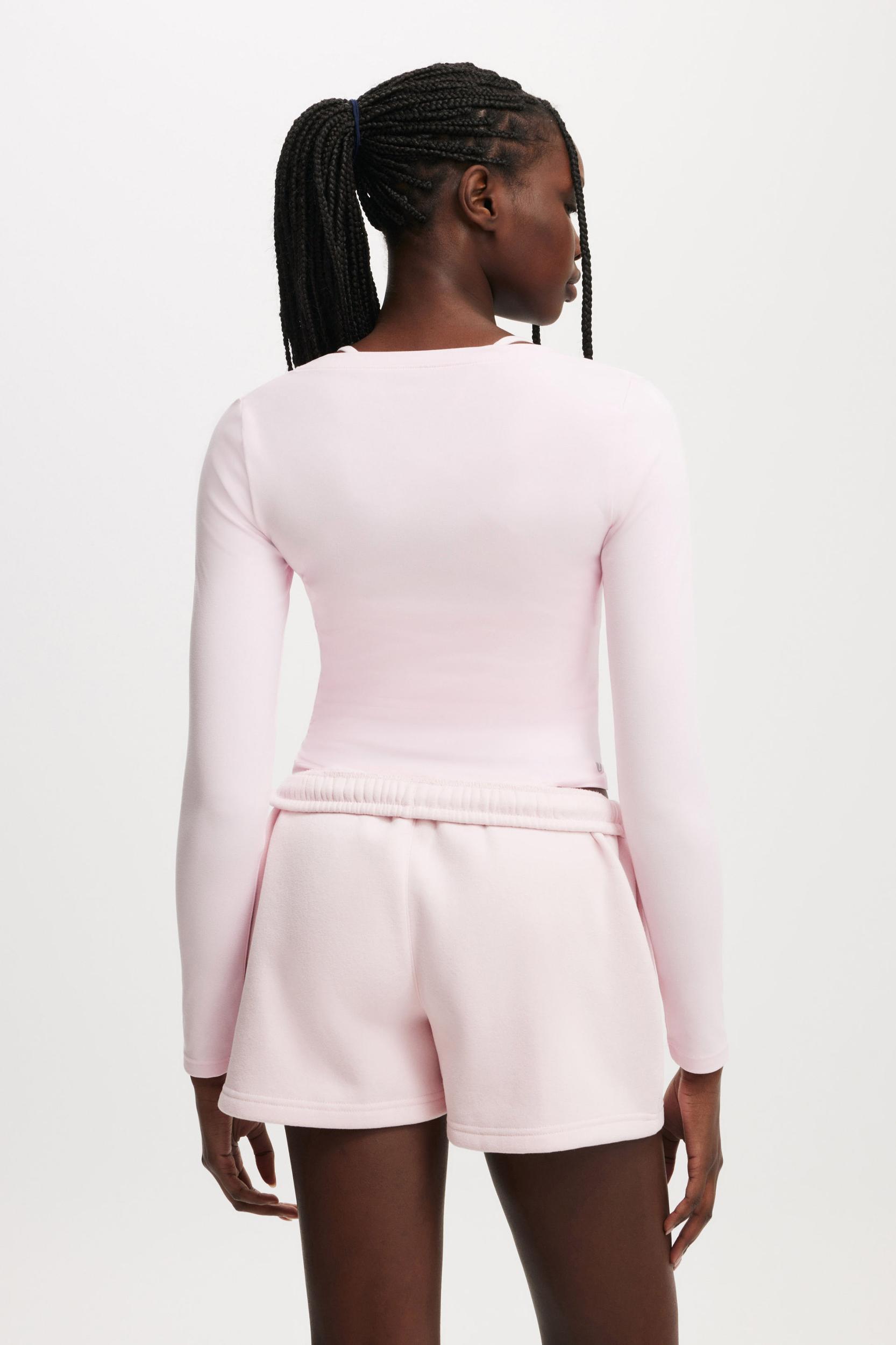 Ultra Soft Plunge Front Long Sleeve Product Image