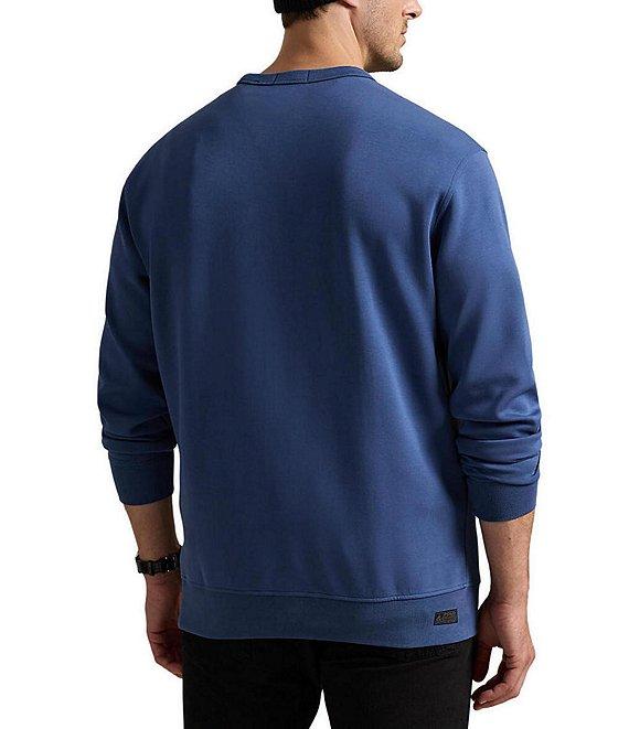 Polo Ralph Lauren Big & Tall Relaxed Fit Logo Double-Knit Sweatshirt Product Image