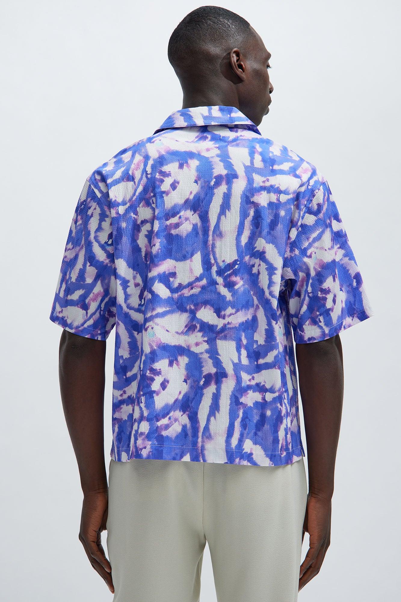 Prizm Shirt - Purple/combo Product Image