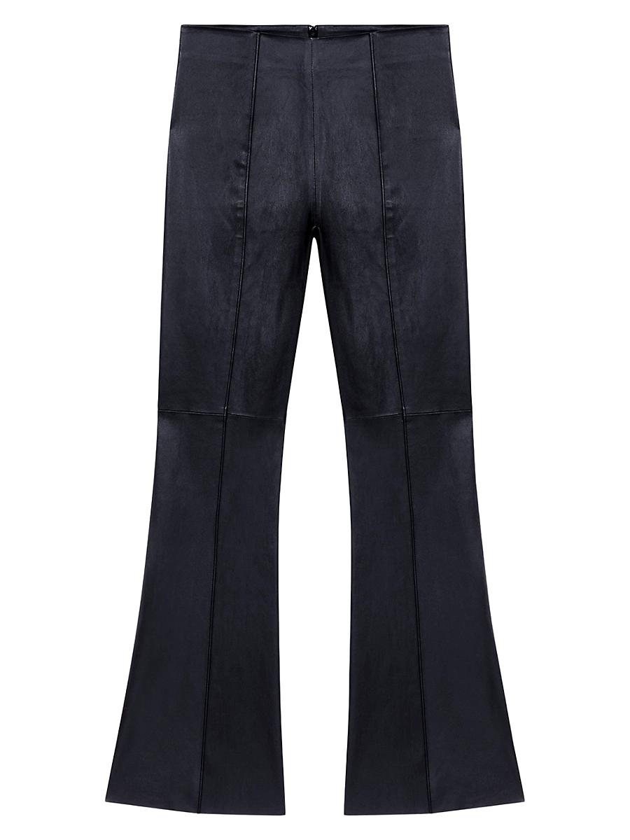 Womens Leather Trousers Product Image