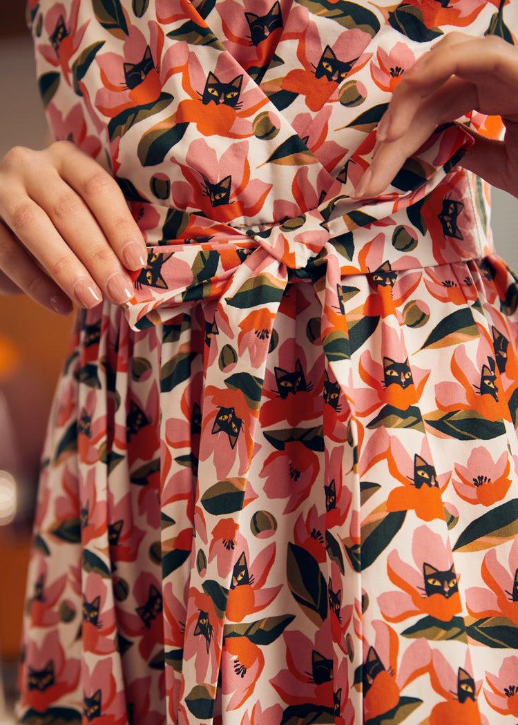 Instant Energy Faux-Wrap Dress Product Image