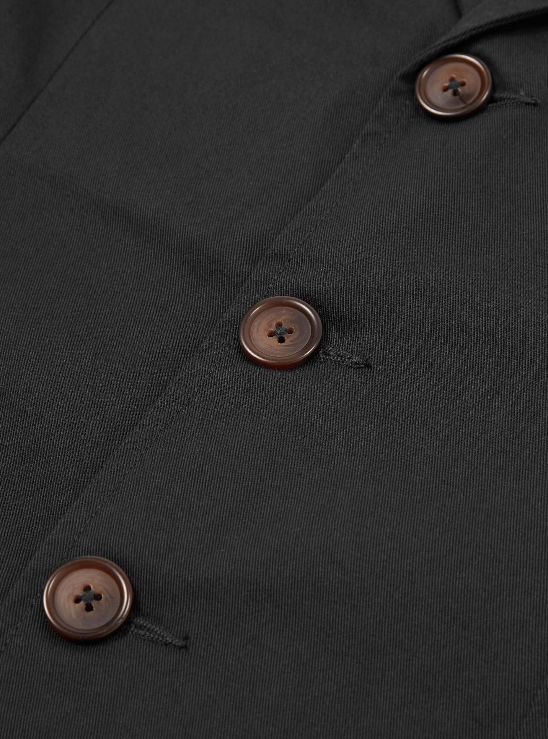 Black Twill London Jacket Product Image