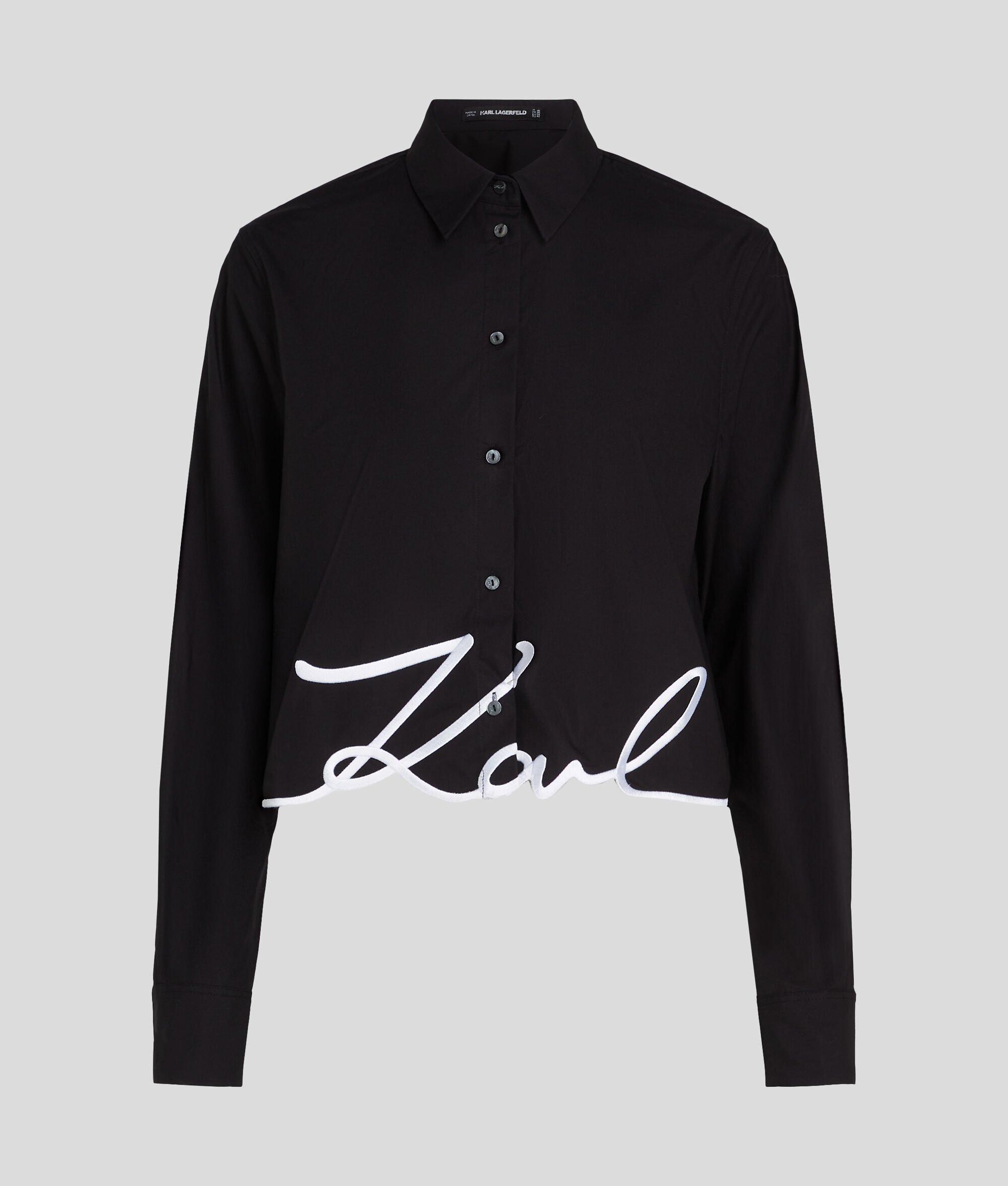 SIGNATURE CROPPED SHIRT Product Image