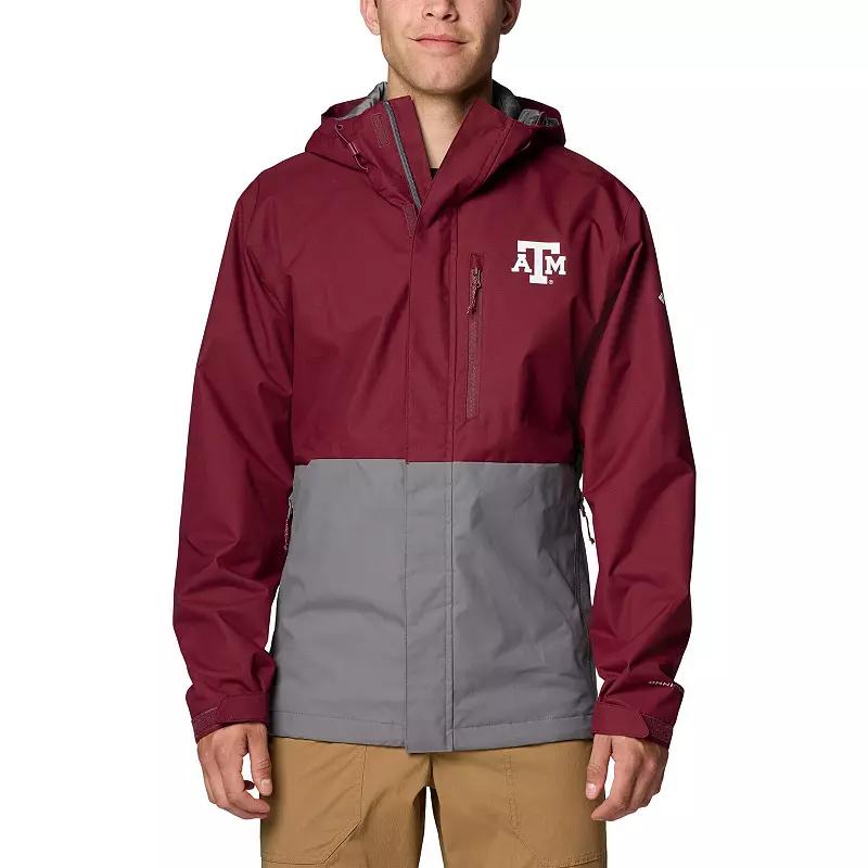 Men's Columbia Maroon Texas A&M Aggies Field Bound Omni-Tech™ Full-Zip Jacket,  Product Image