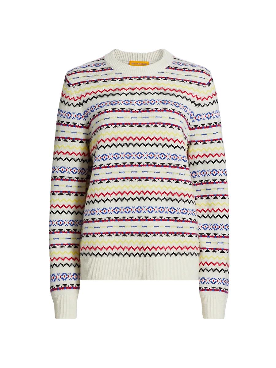 Womens Lodge Cashmere & Wool Sweater Product Image
