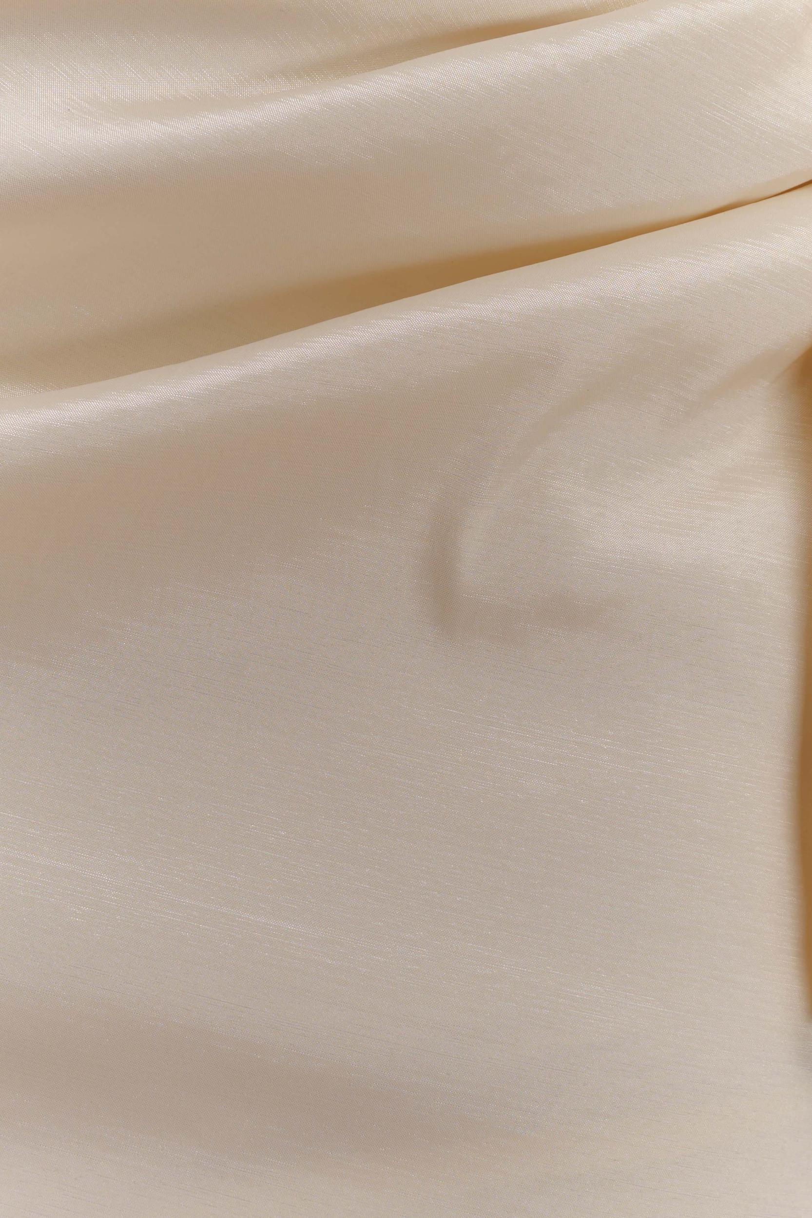 Becca Taffeta Mini Skirt With Tie - Ivory Product Image