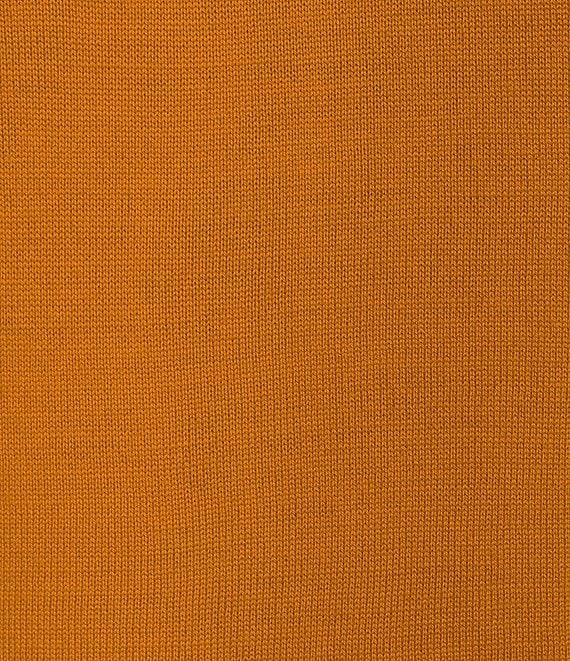 Murano Solid Performance Textured Long Sleeve Mock Neck Sweater Product Image