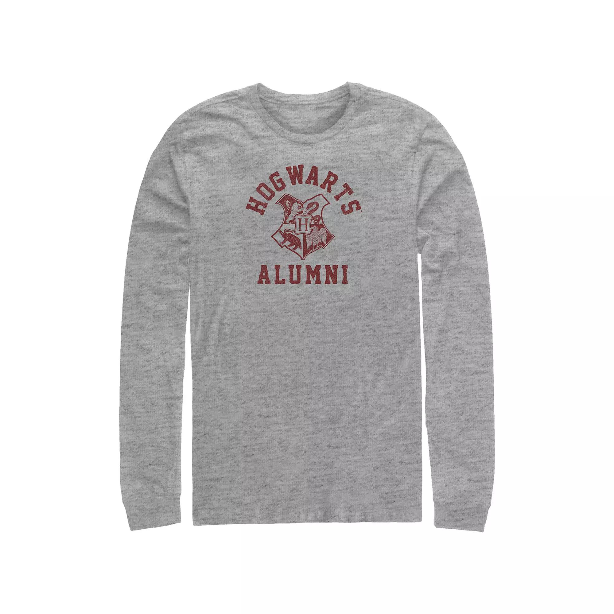 Big & Tall Harry Potter Hogwarts Alumni Long Sleeve Graphic Tee, Men's,  Product Image