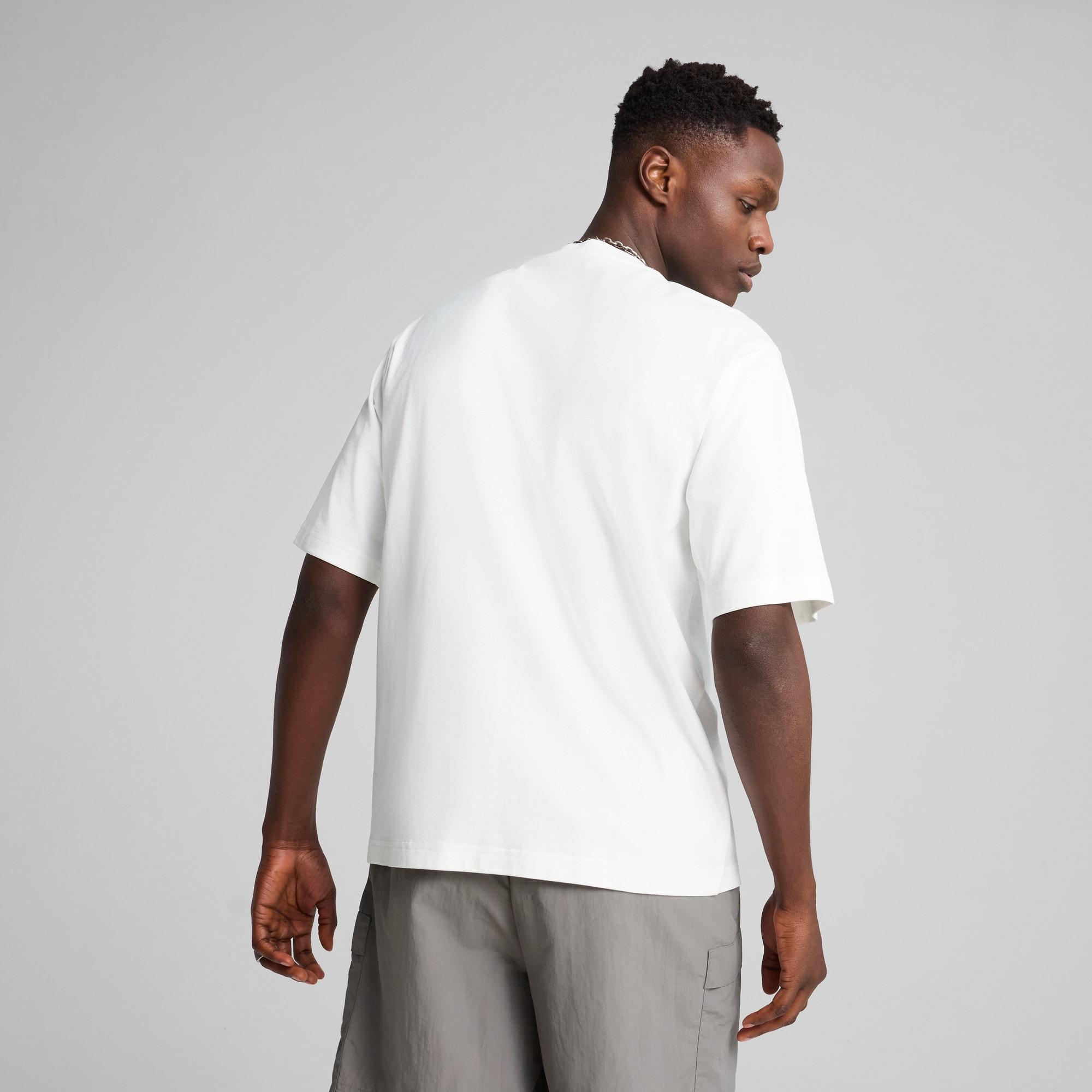 PUMA WARDROBE ESSENTIALS Men's Boxy T-Shirt Product Image