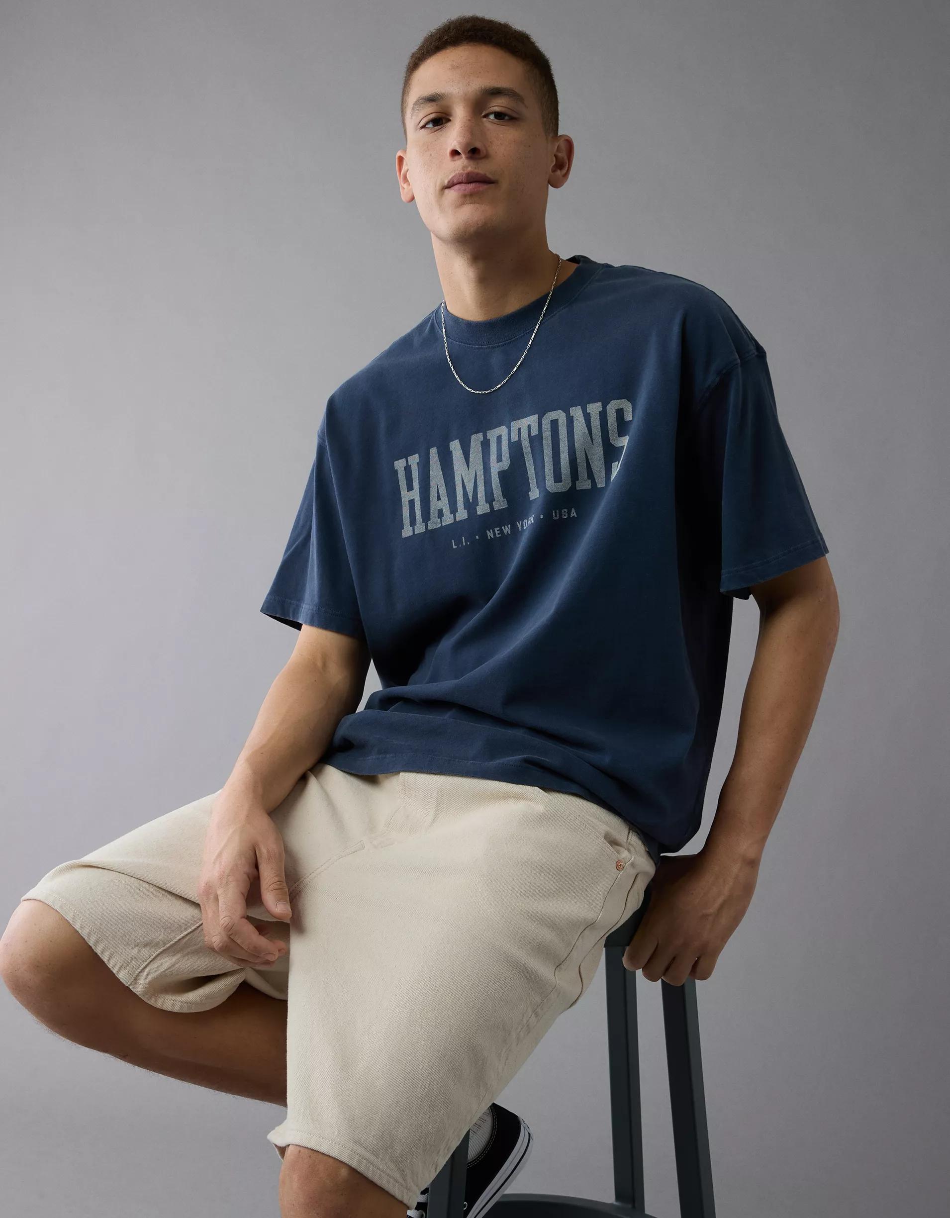 AE Boxy Destination Graphic T-Shirt Product Image