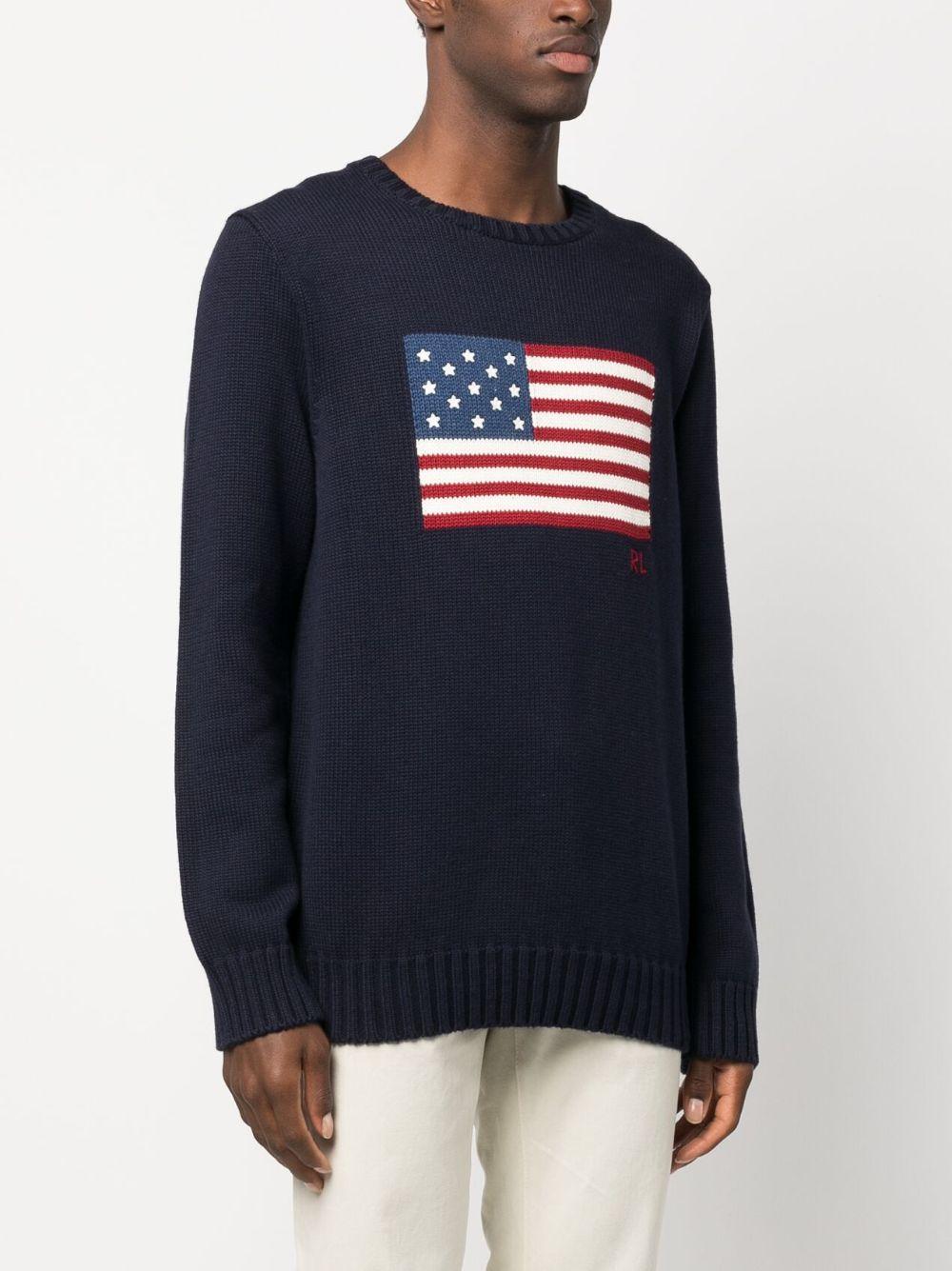 round-neck cotton jumper Product Image