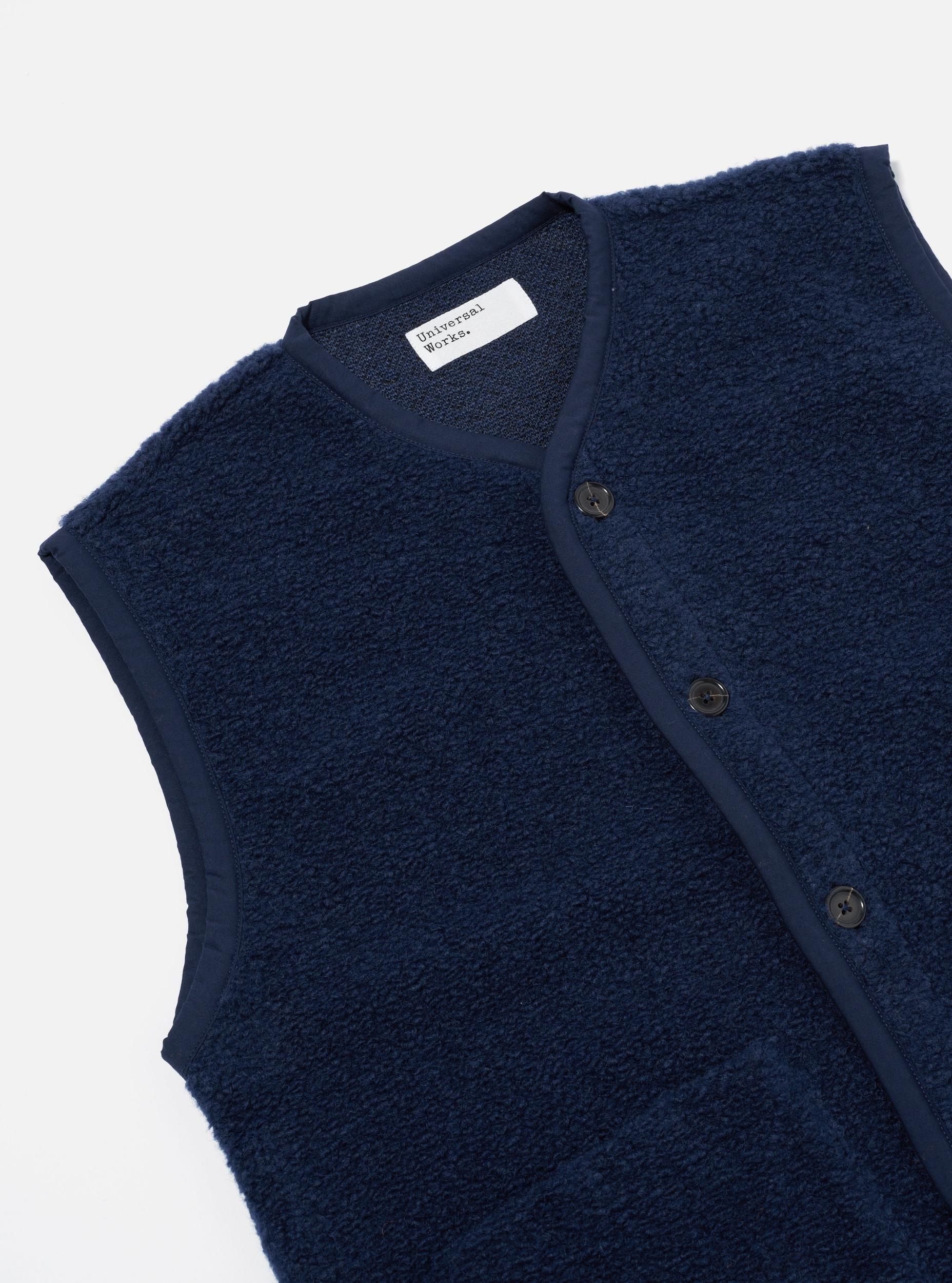 Navy Alvar Fleece Lancaster Gilet Product Image