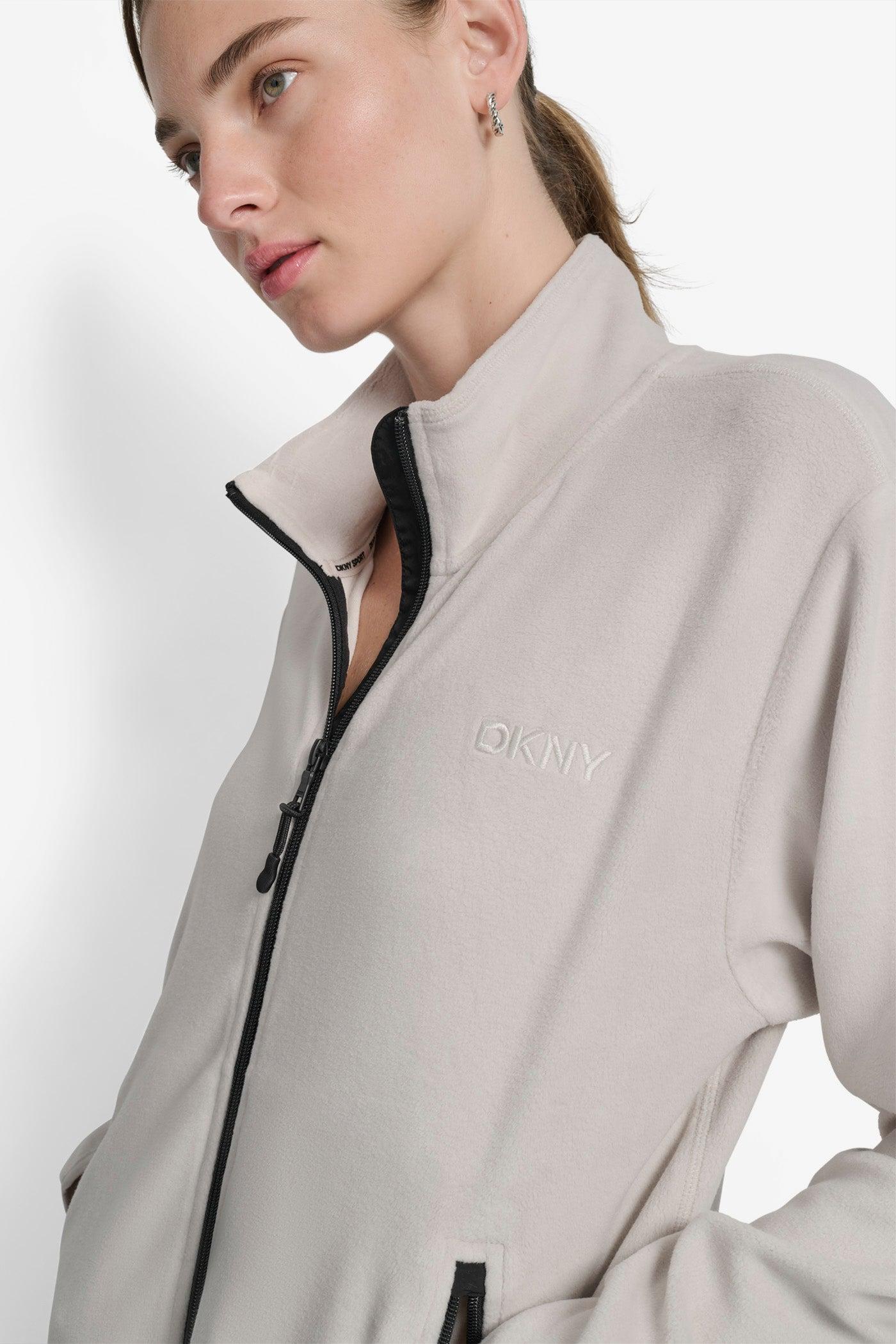 LOGO EMBROIDERED FLEECE JACKET Product Image