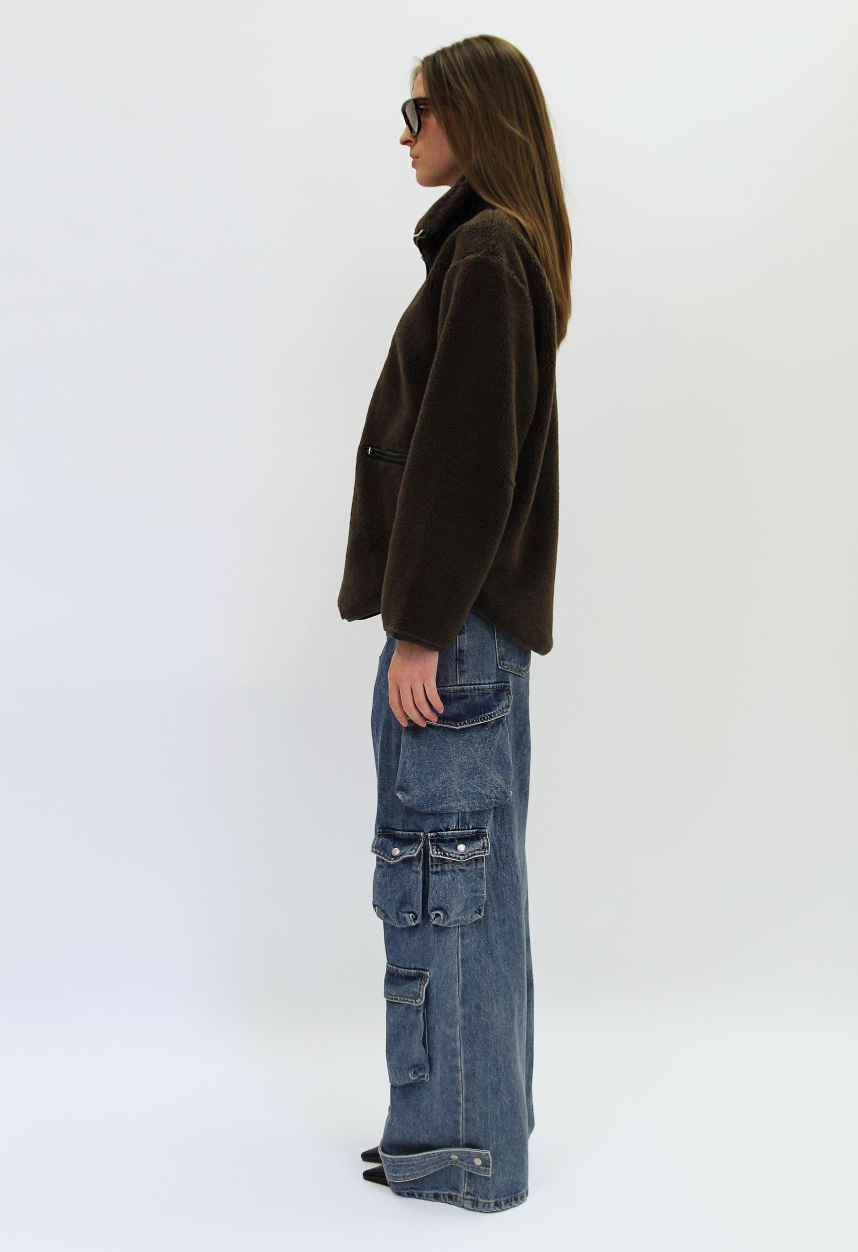 Chocolate Fleece Pullover Product Image