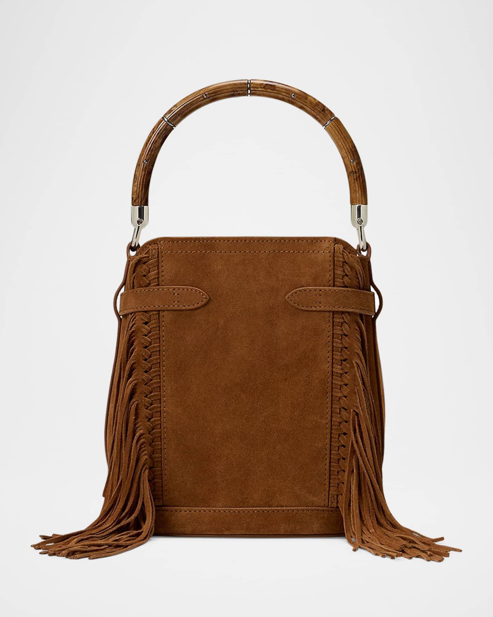 The Ralph Calf-Suede Small Bucket Bag Product Image