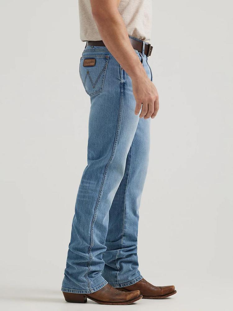 SALE Wrangler Retro® Men's Slim Boot Cut Jeans in Woodmere Product Image