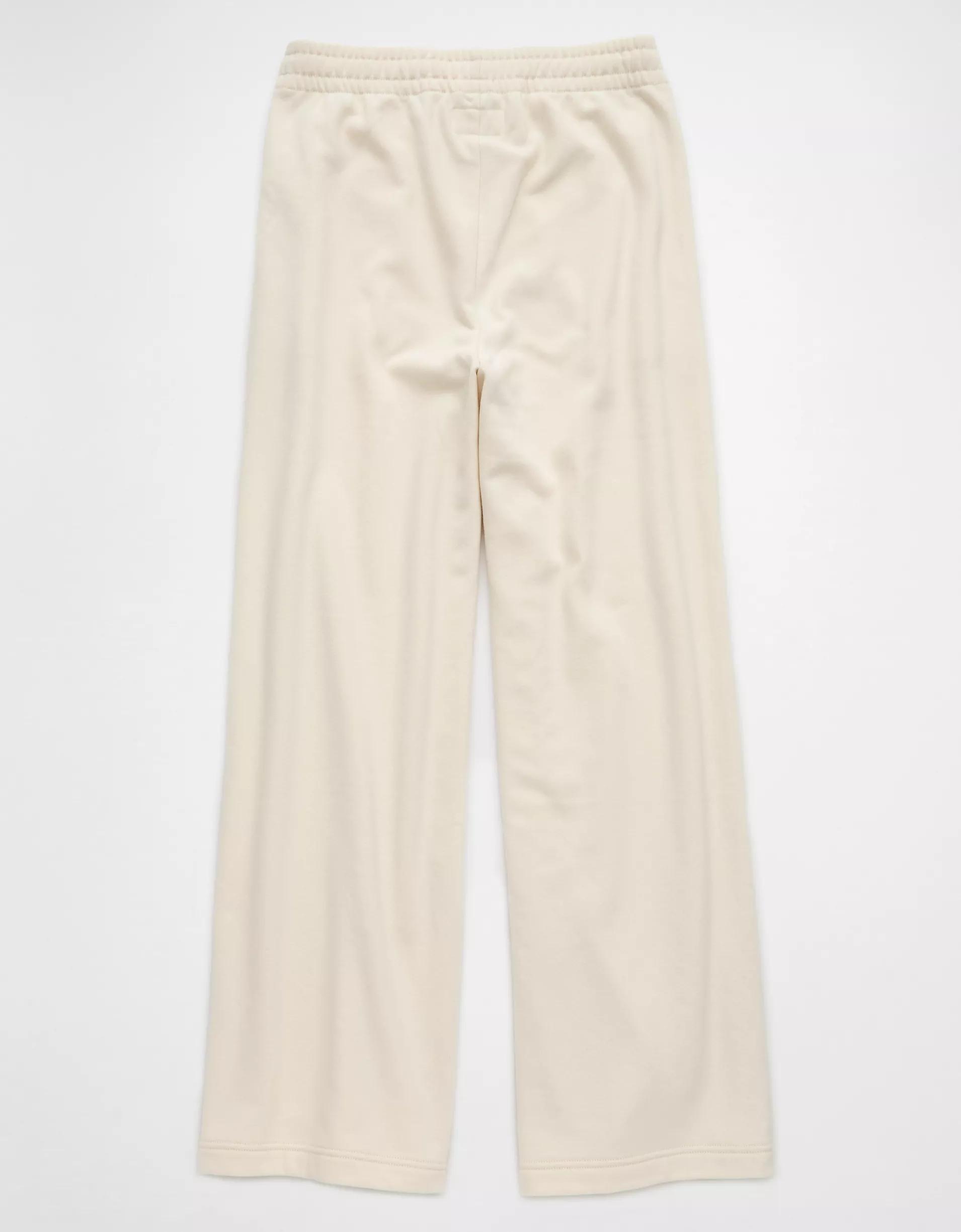 AE Knit Baggy Wide-Leg Sweatpant Product Image
