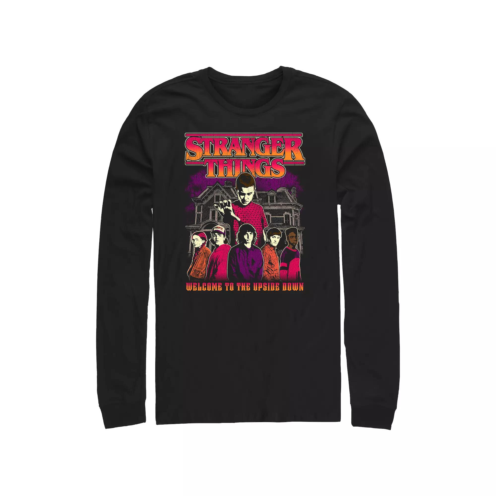 Men's Stranger Things Welcome To The Upside Down Graphic Tee,  Product Image