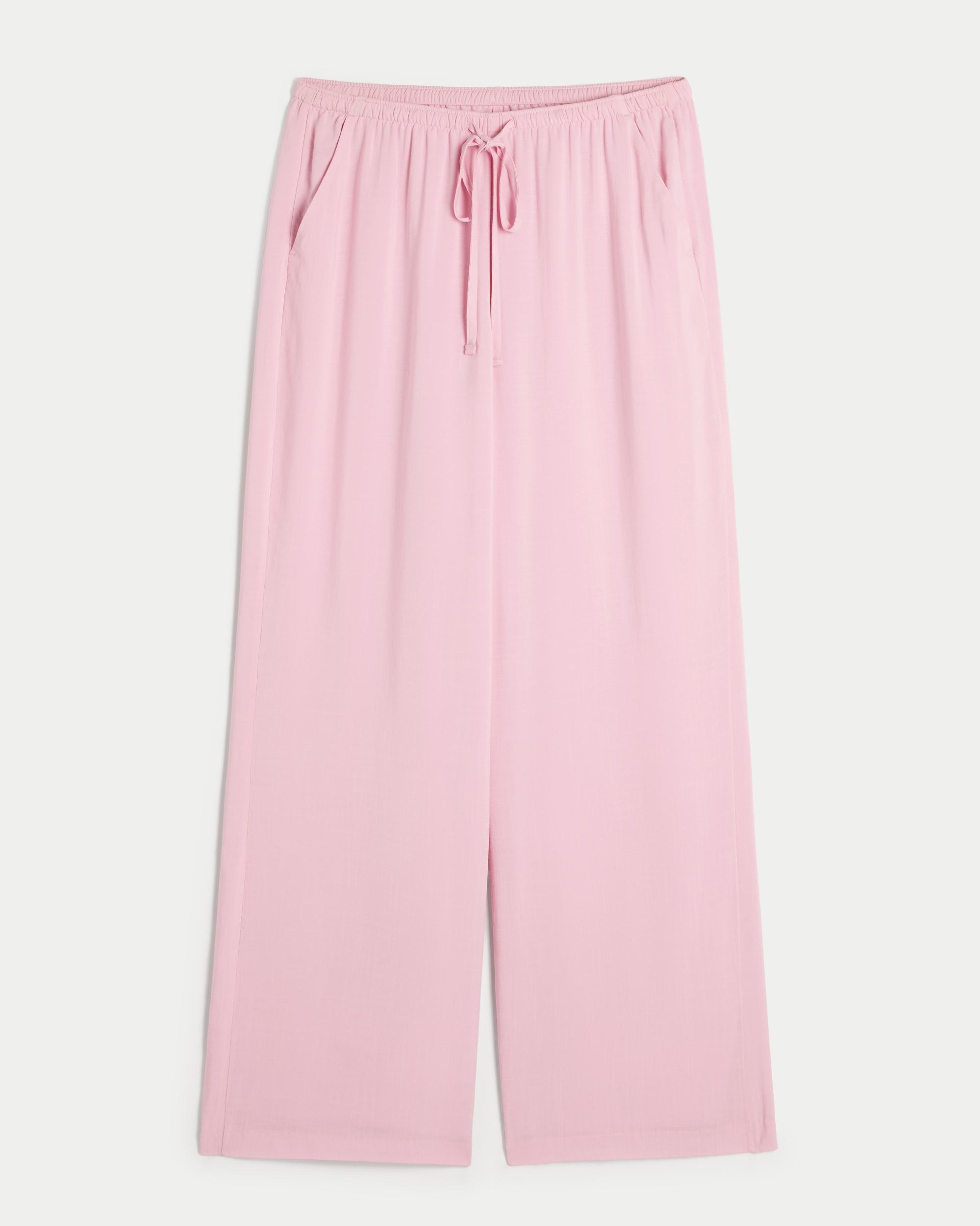 Low-Rise Baggy Pull-On Pants Product Image