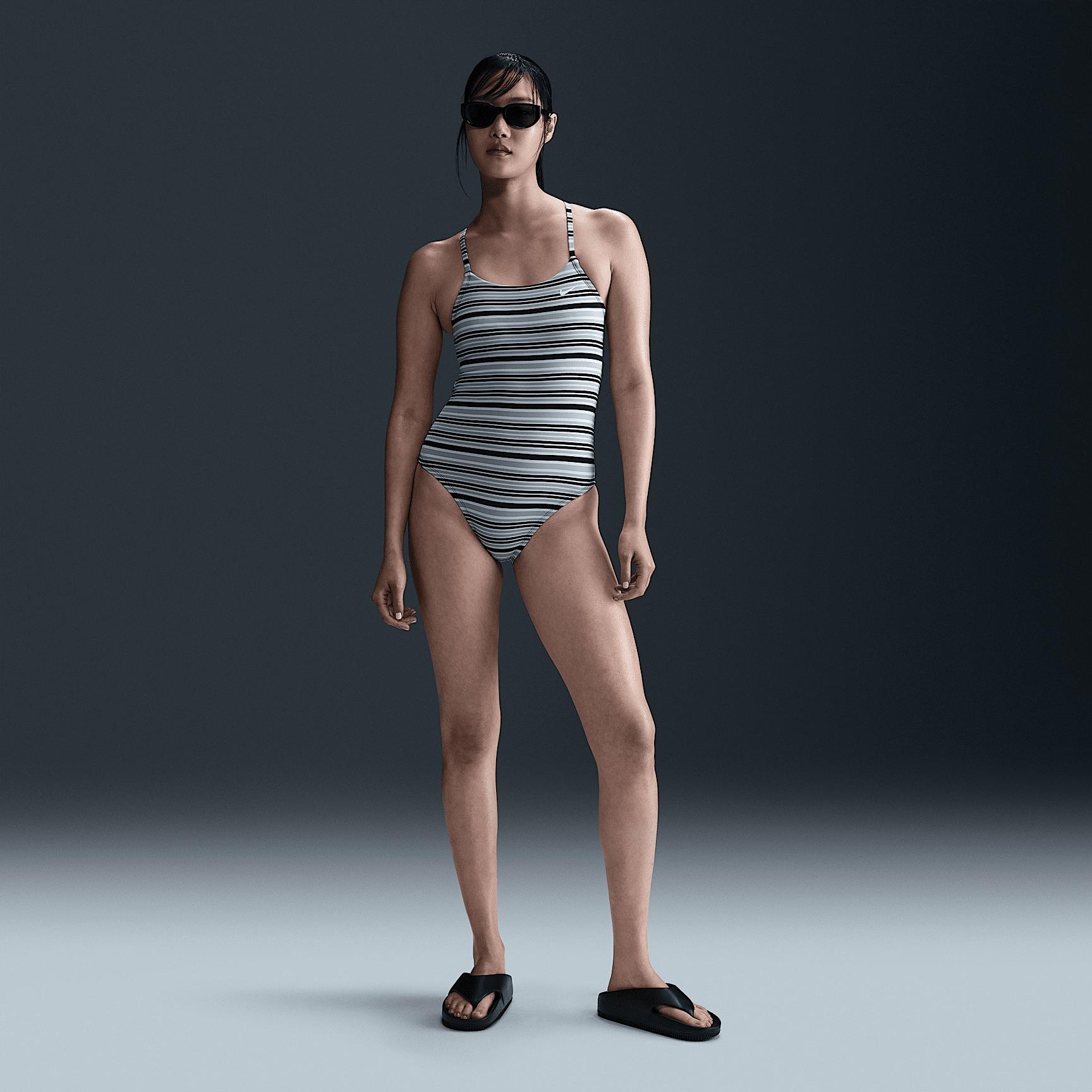 Nike Womens Swim Lace-Up One-Piece | NESSF286-001 Product Image