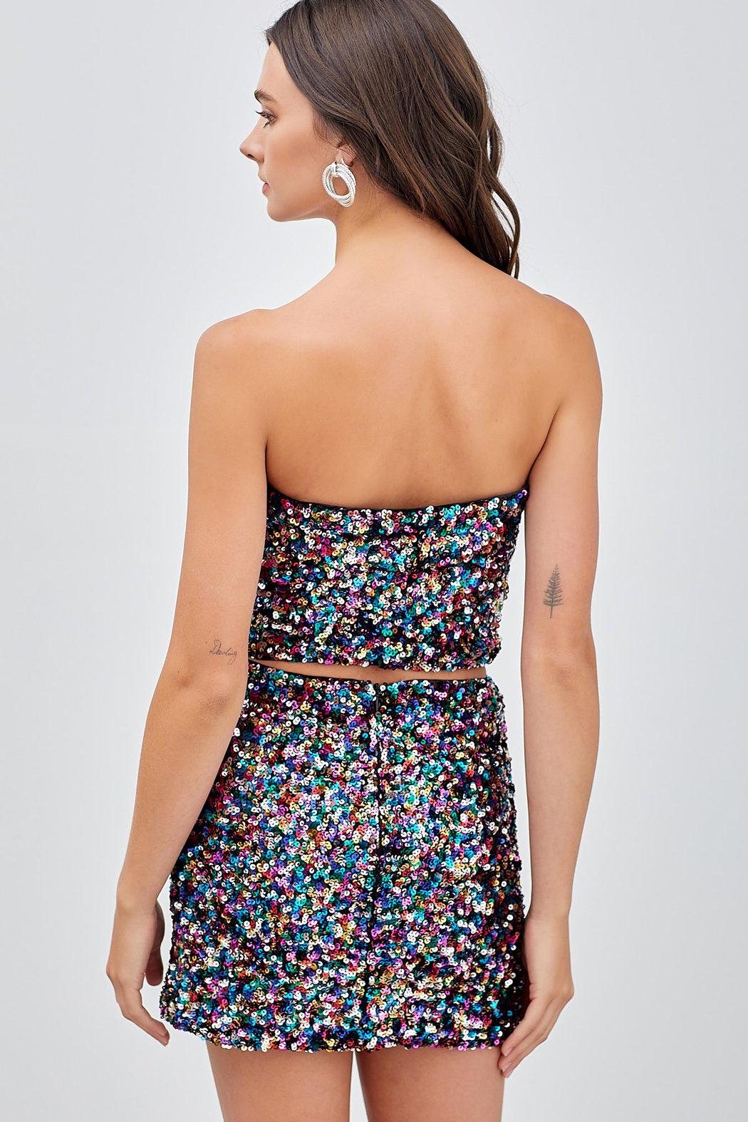 Multicolor Sequin Top Product Image