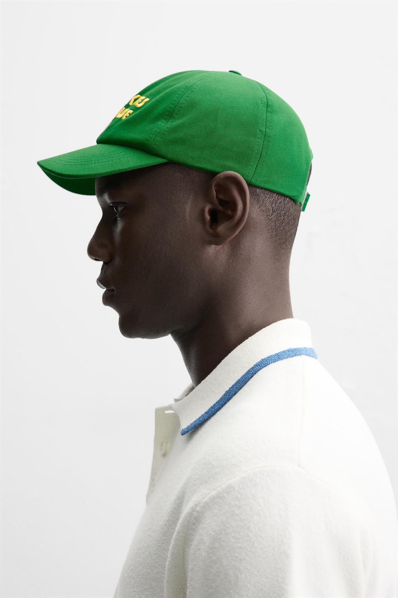 EMBROIDERED TEXT CAP Product Image