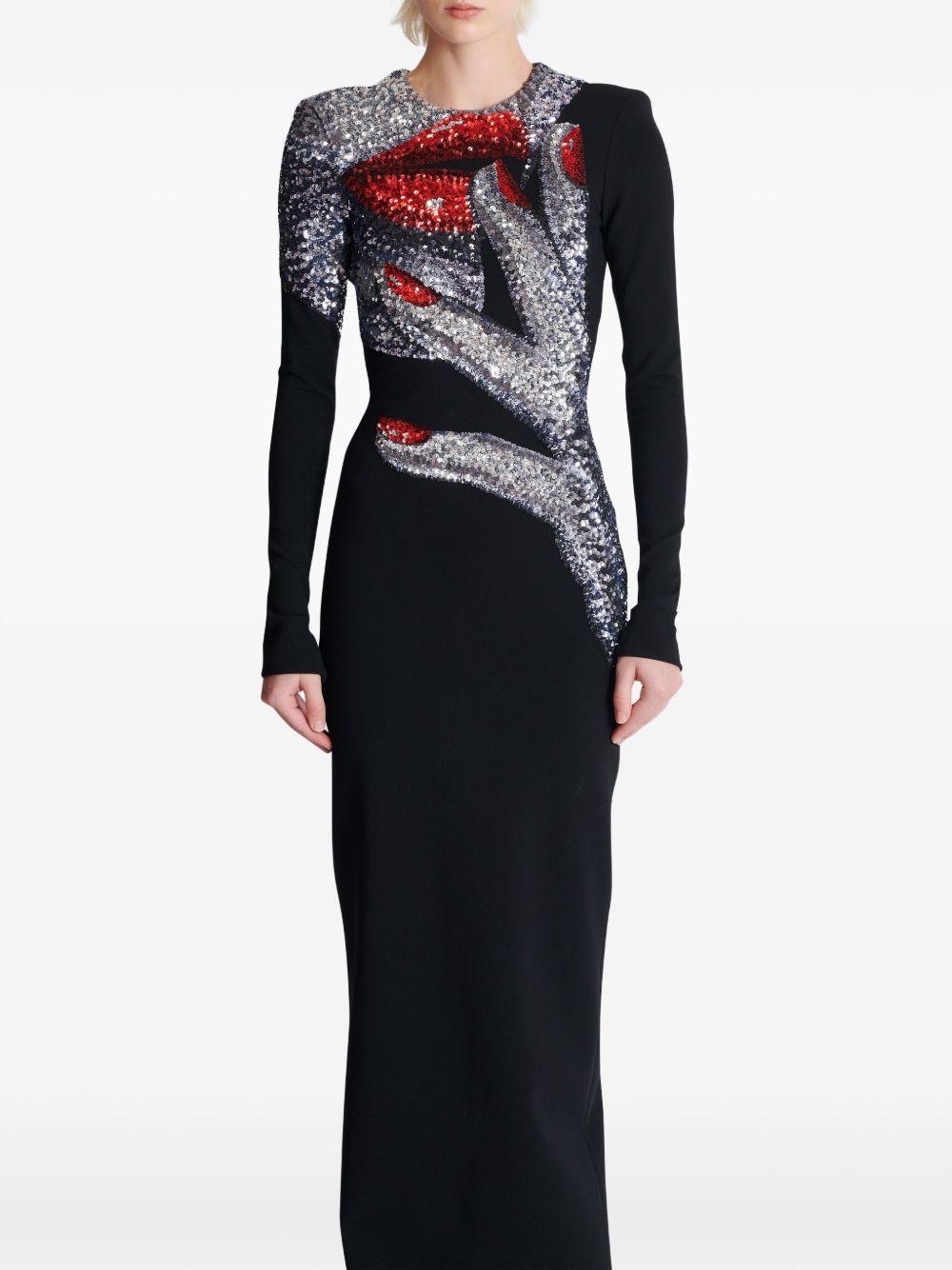 high neck maxi dress Product Image