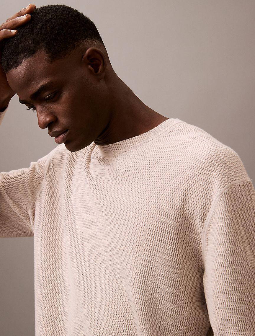 Textured Relaxed Sweater Product Image