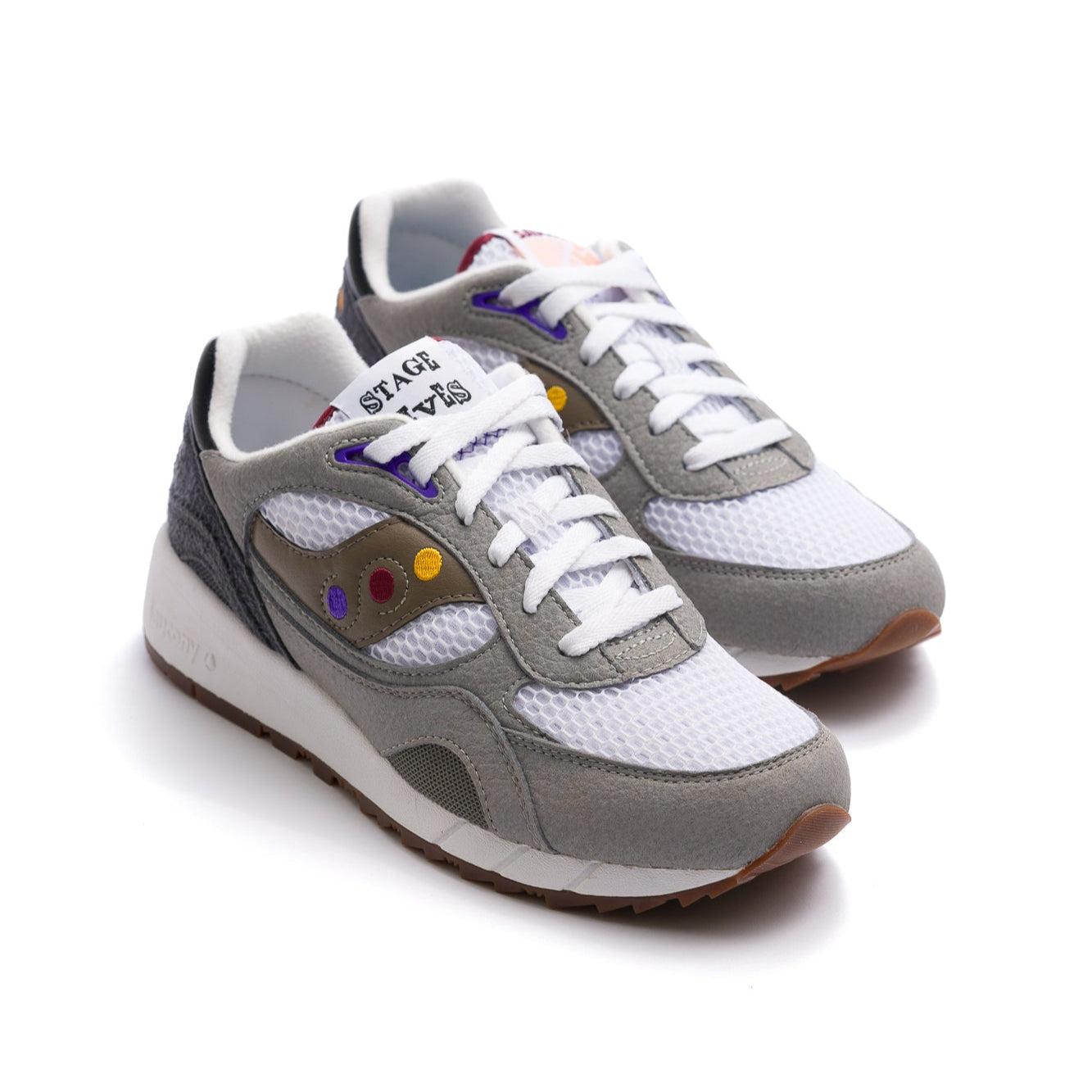 Saucony Original & Friends Shadow 6000 "Stage Dives" - White/Grey Product Image