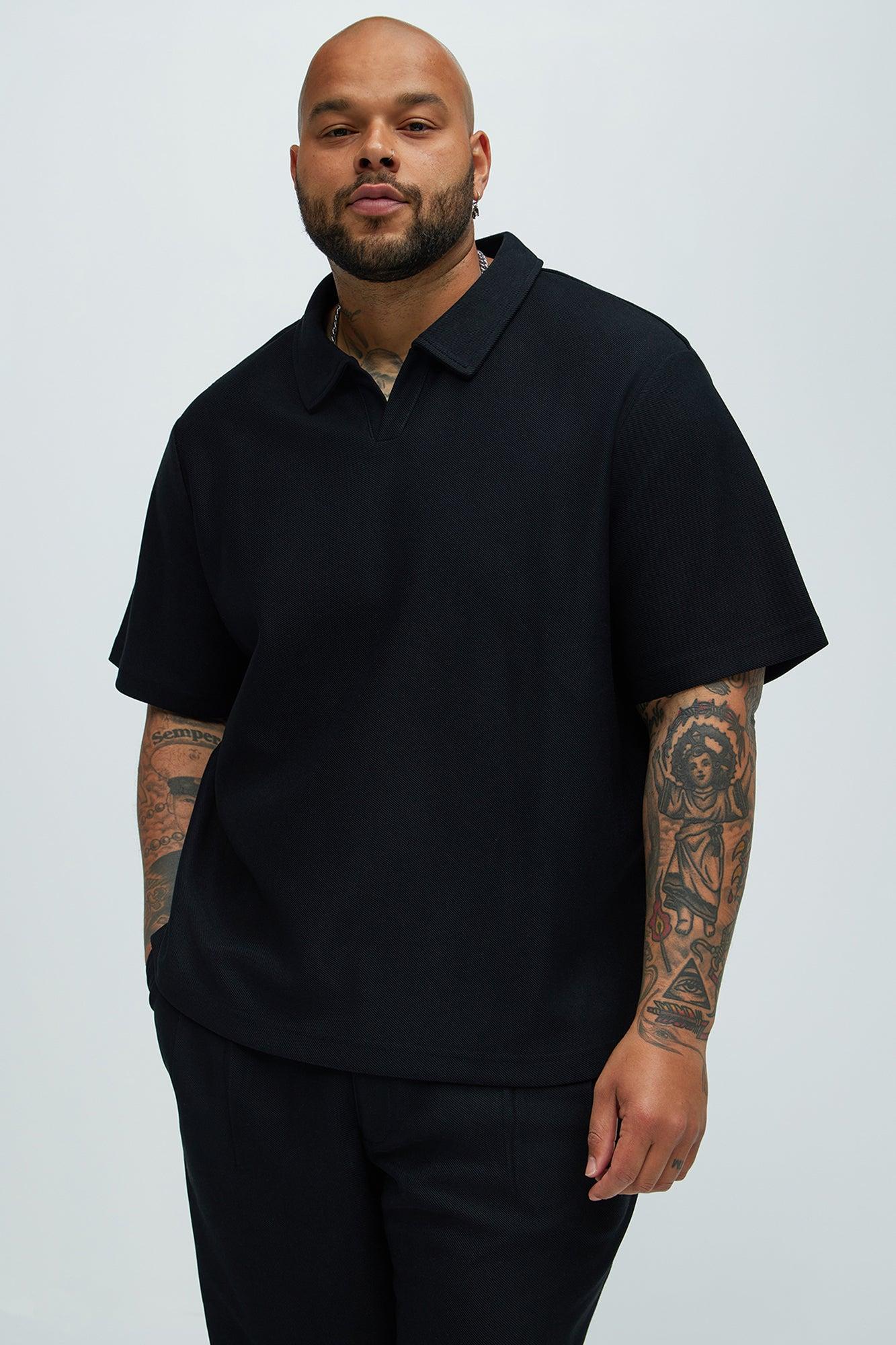 Turner Short Sleeve Polo - Black Product Image