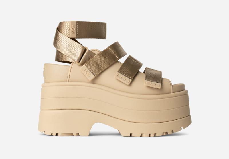 UGG Womens GoldenRise Synthetic/Textile/Recycled Materials Sandals Product Image