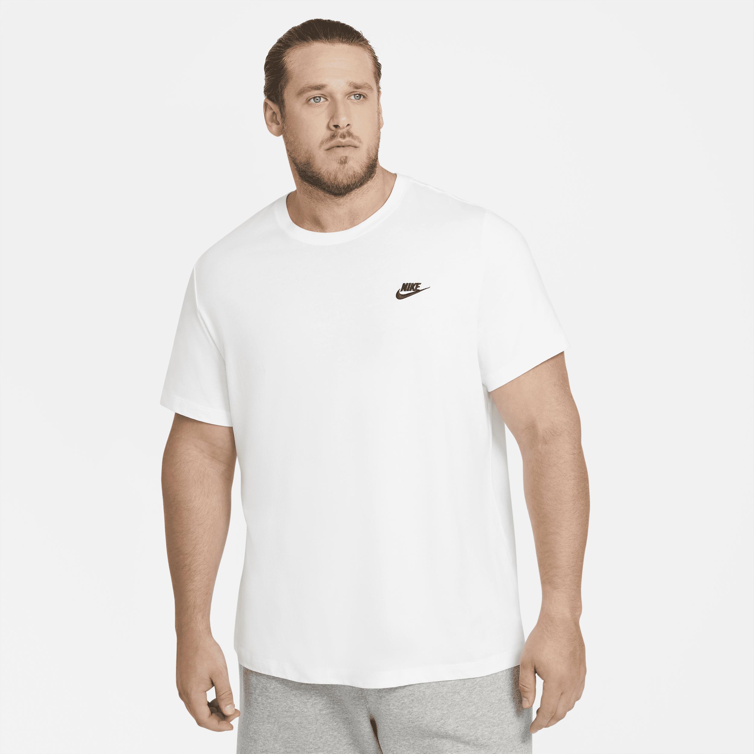Mens Nike Sportswear Club T-Shirt | AR4997-101 Product Image
