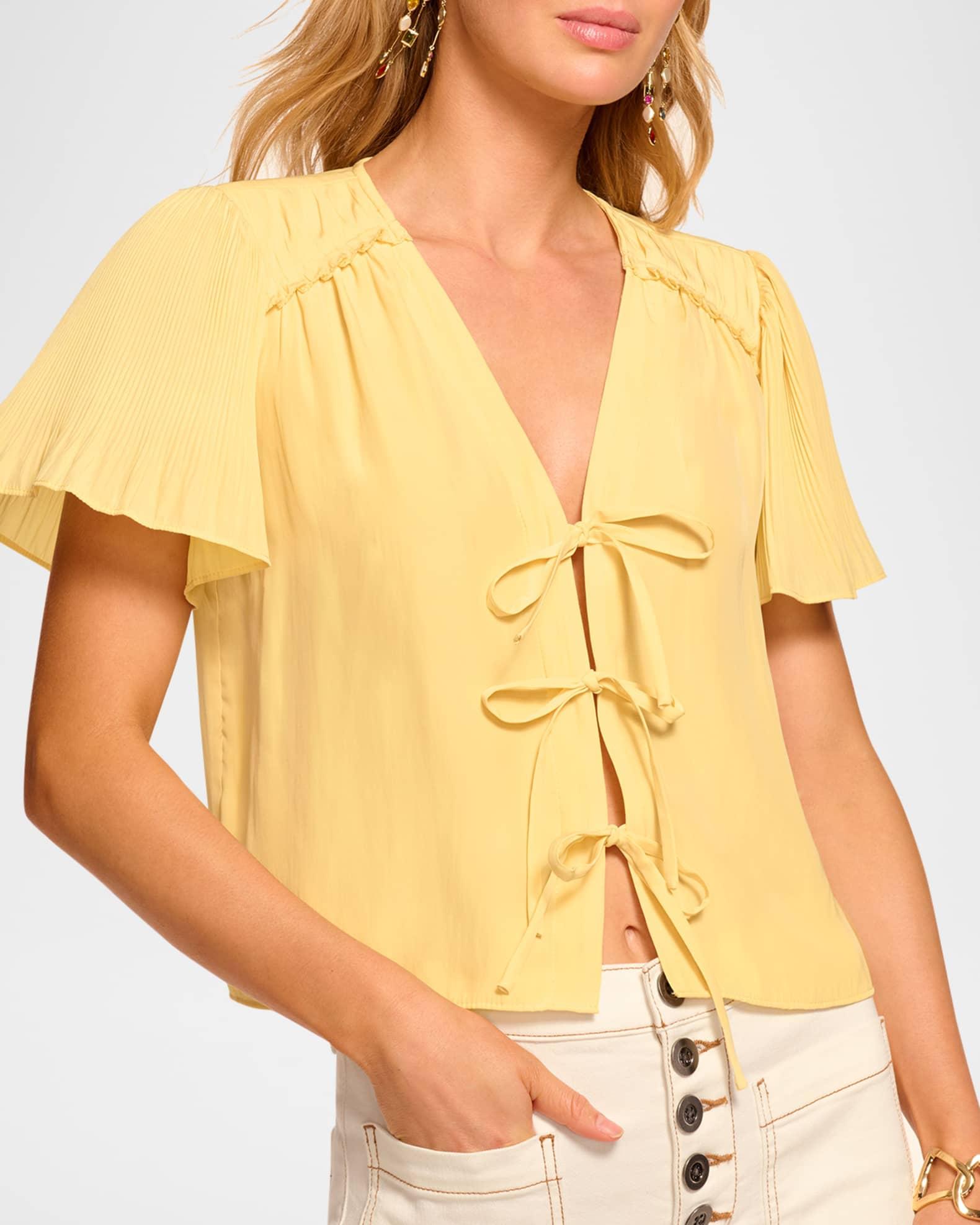 Selene Lace-Up Top Product Image