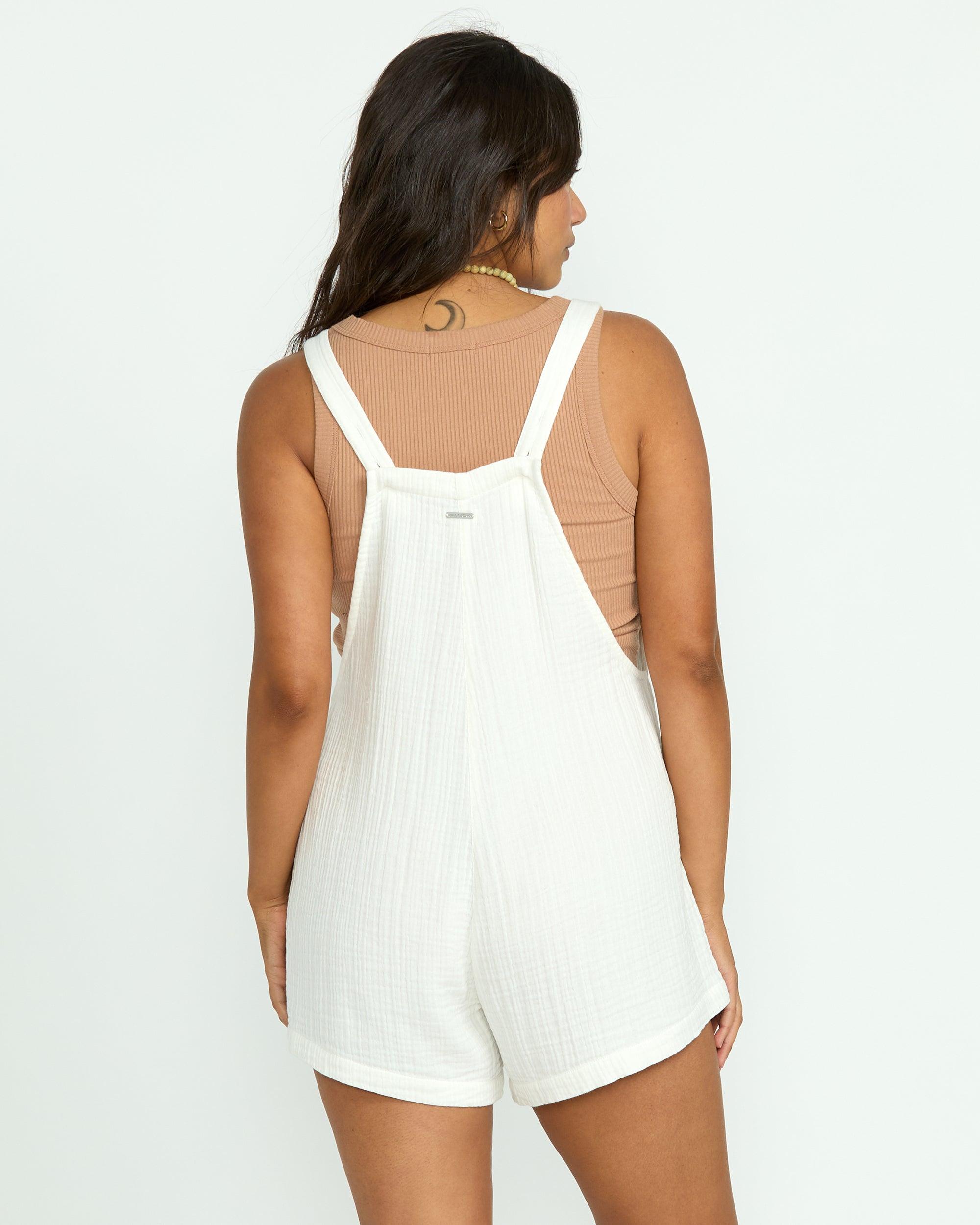 Beach Crush Romper - Salt Crystal Female Product Image