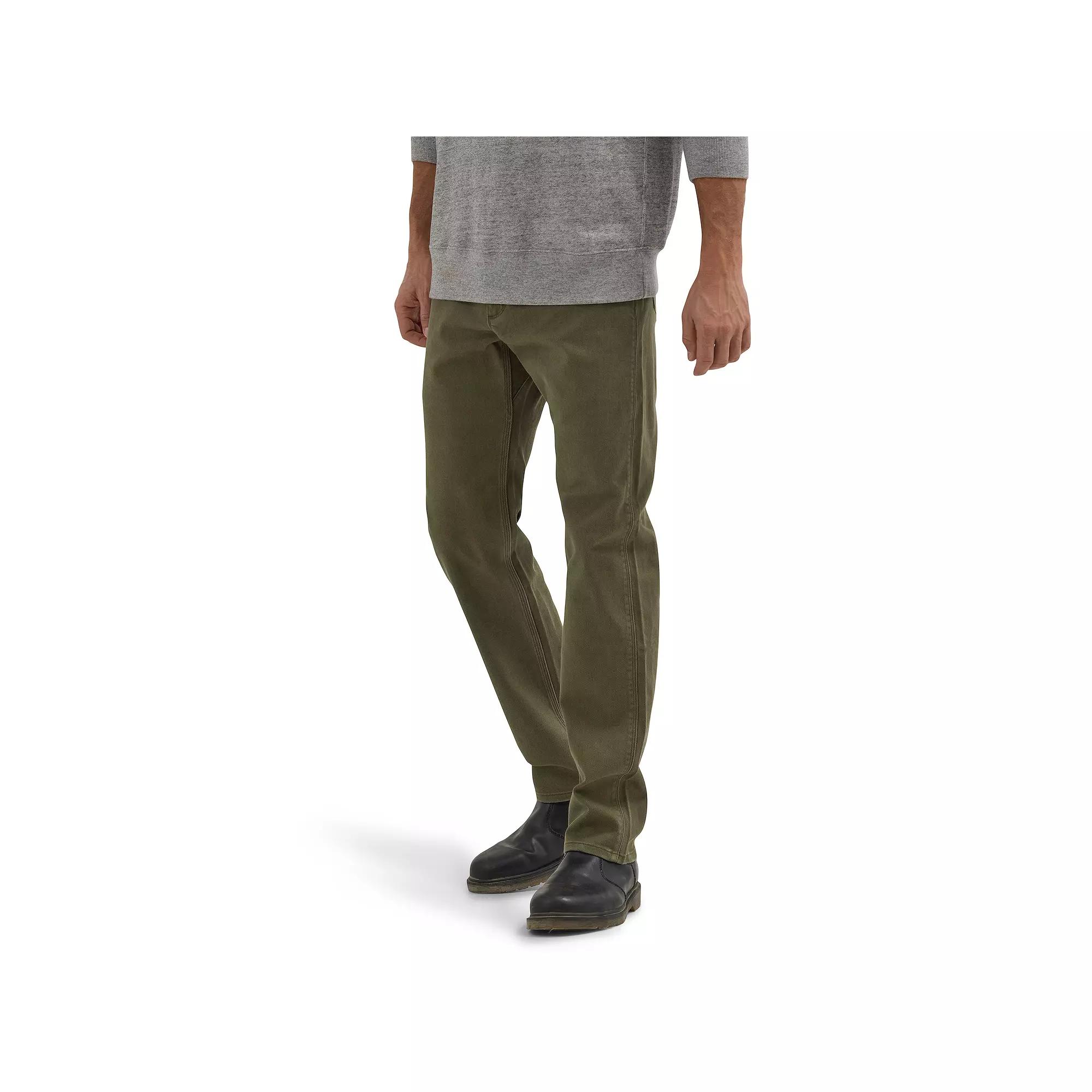 Men's Wrangler Peak Comfort Regular Fit Twill Pants,  Product Image