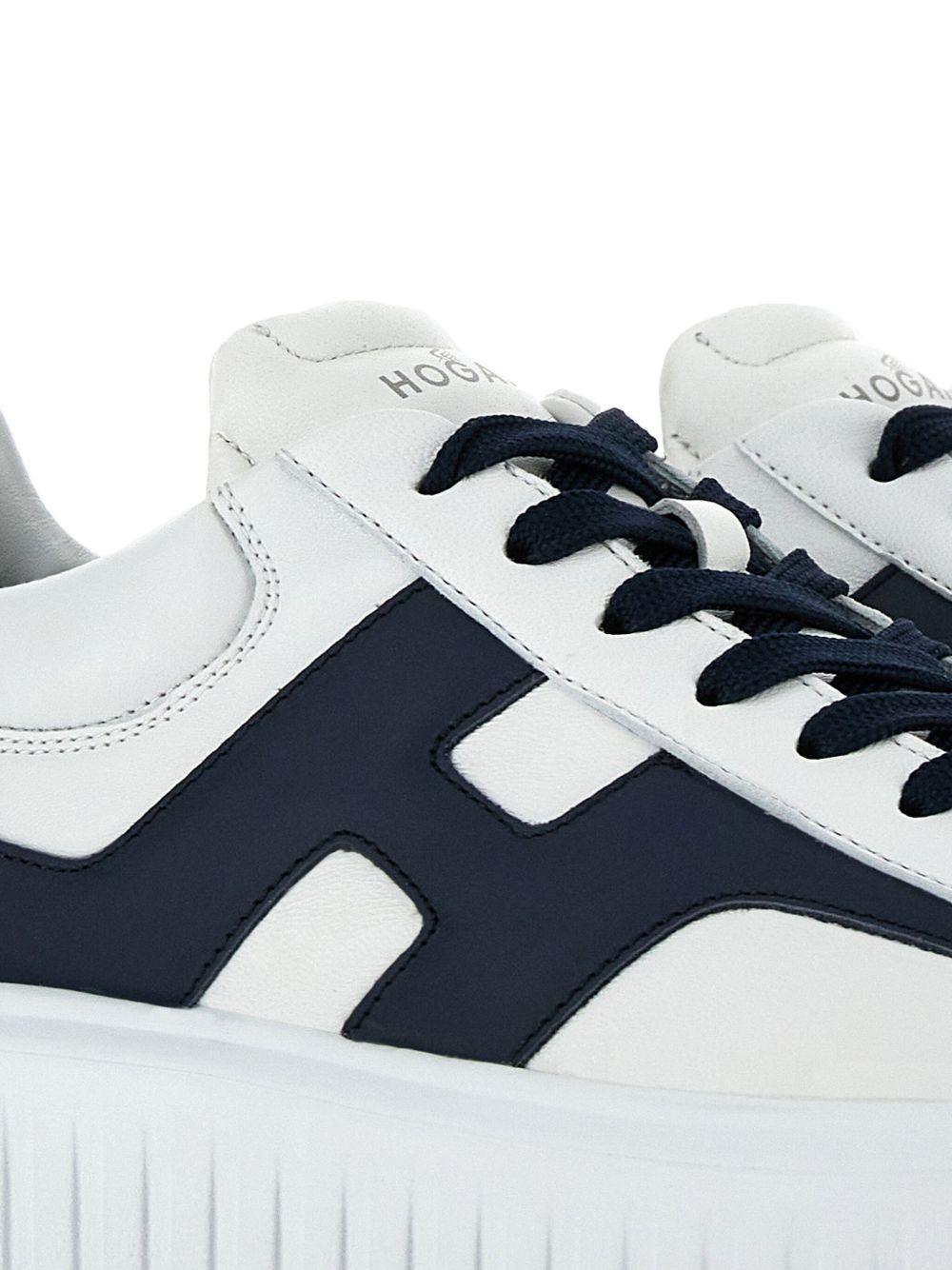 H-Stripes leather sneakers Product Image