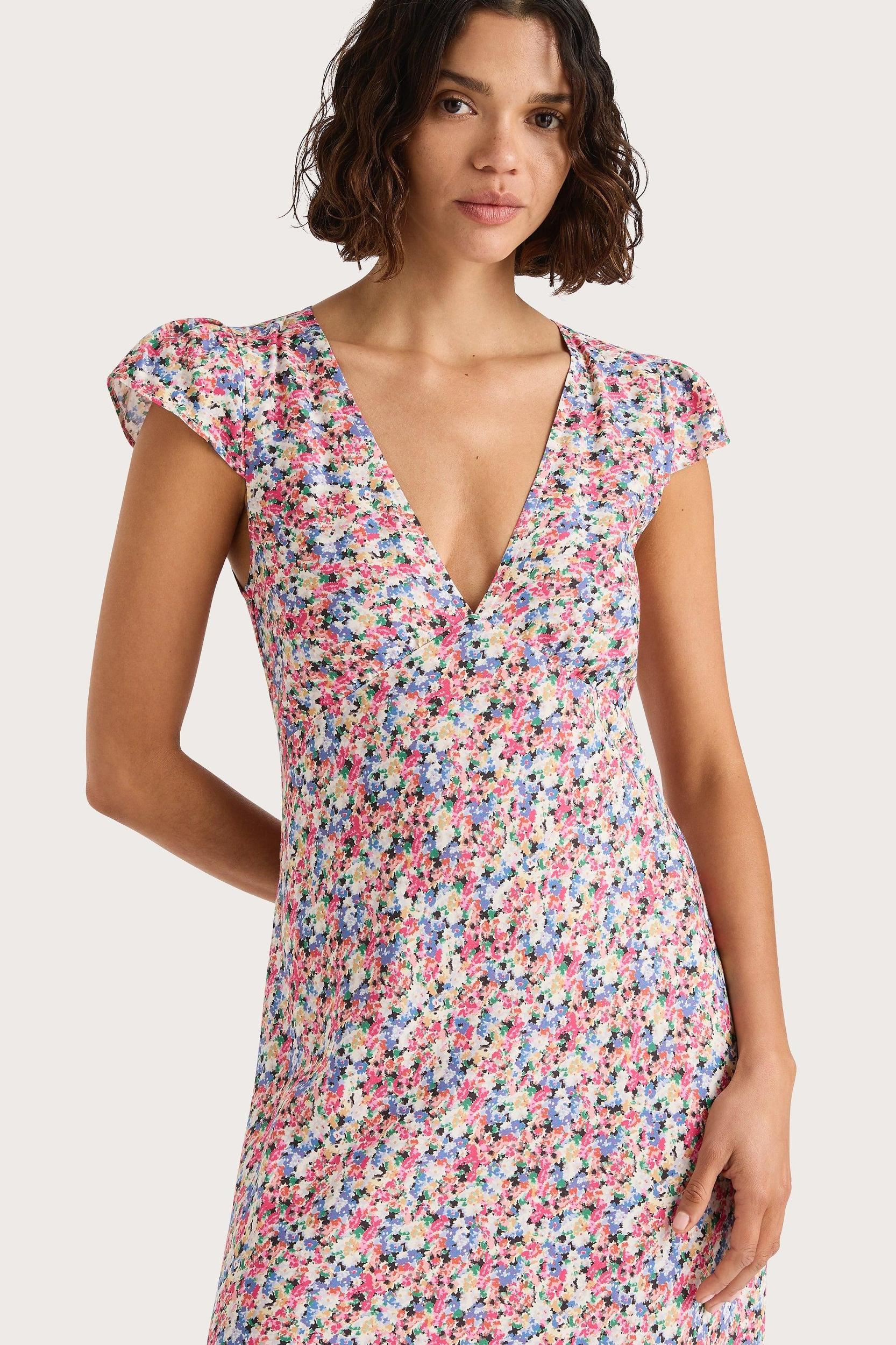 Esson Midi Dress Valerie Floral Multi - Final Sale Product Image