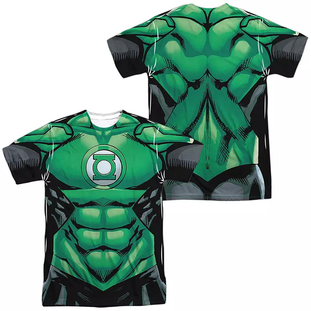 Mens Green Lantern Body Sublimated Graphic Tee Product Image