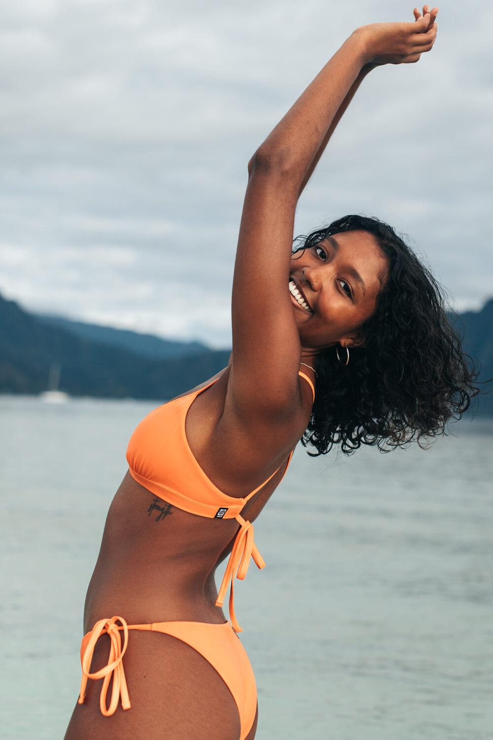 Fortuna Bikini Bottom - Volcano Female Product Image