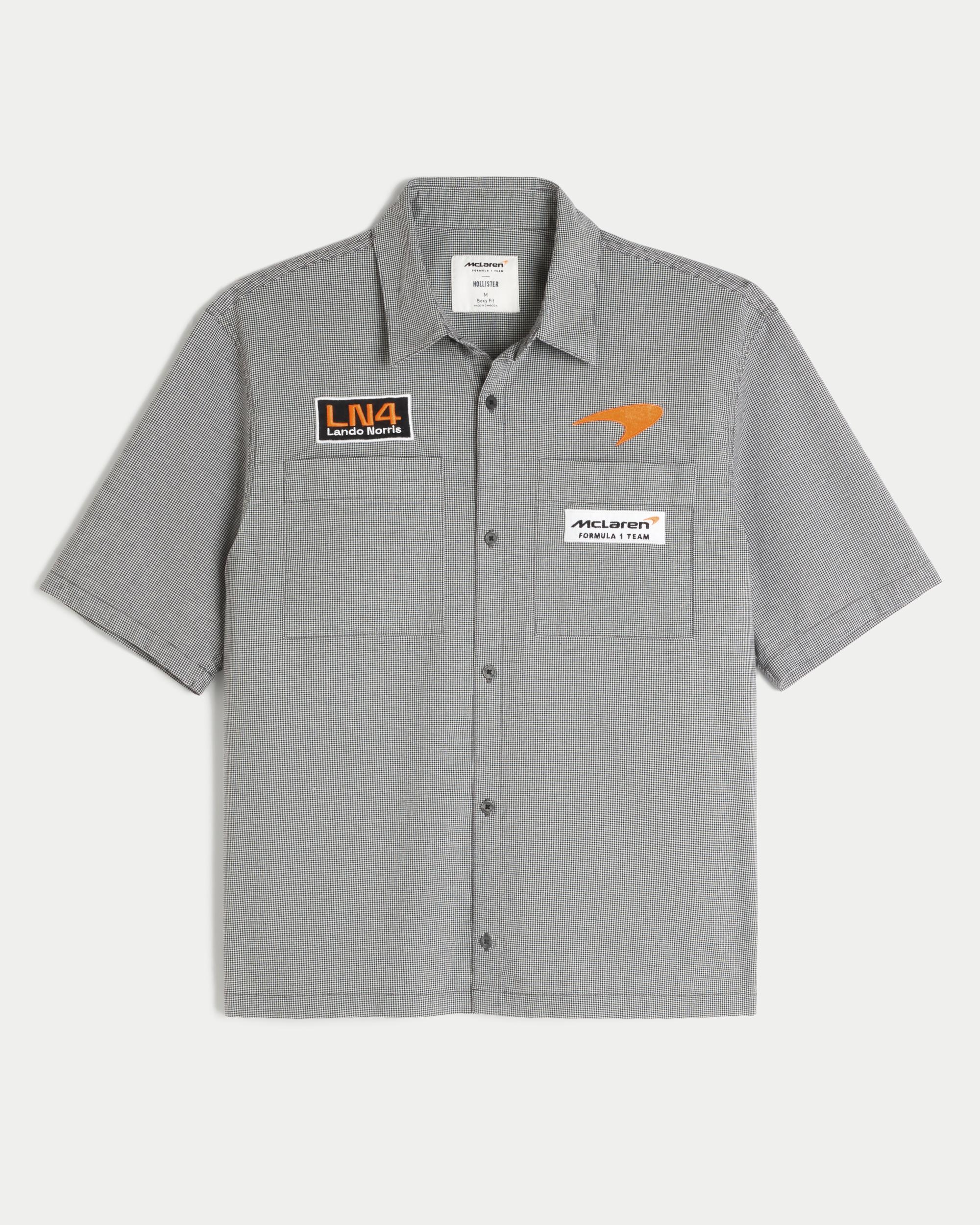 Boxy McLaren Graphic Workwear Shirt Product Image