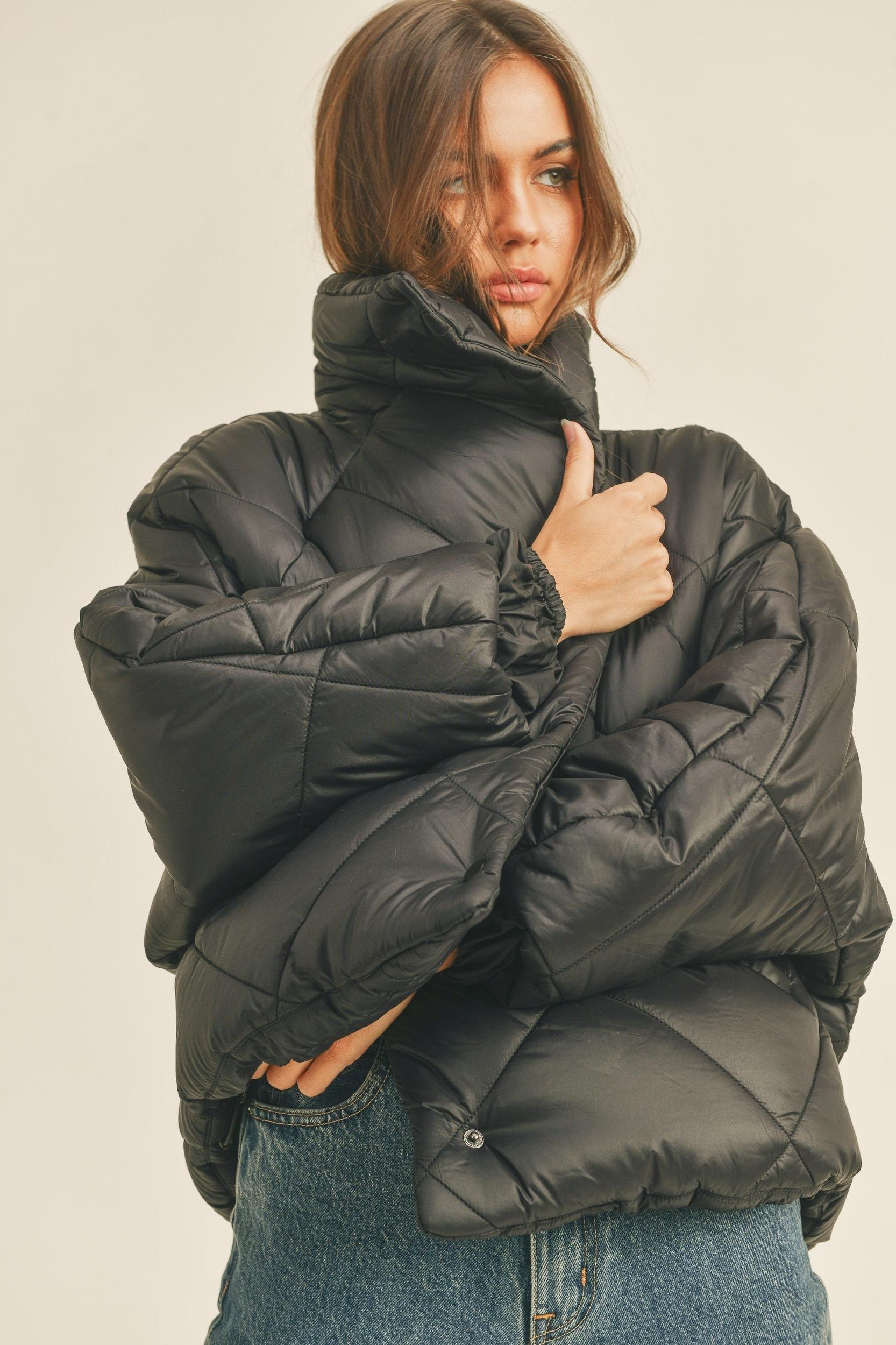 Quilted  Puffer Jacket Product Image