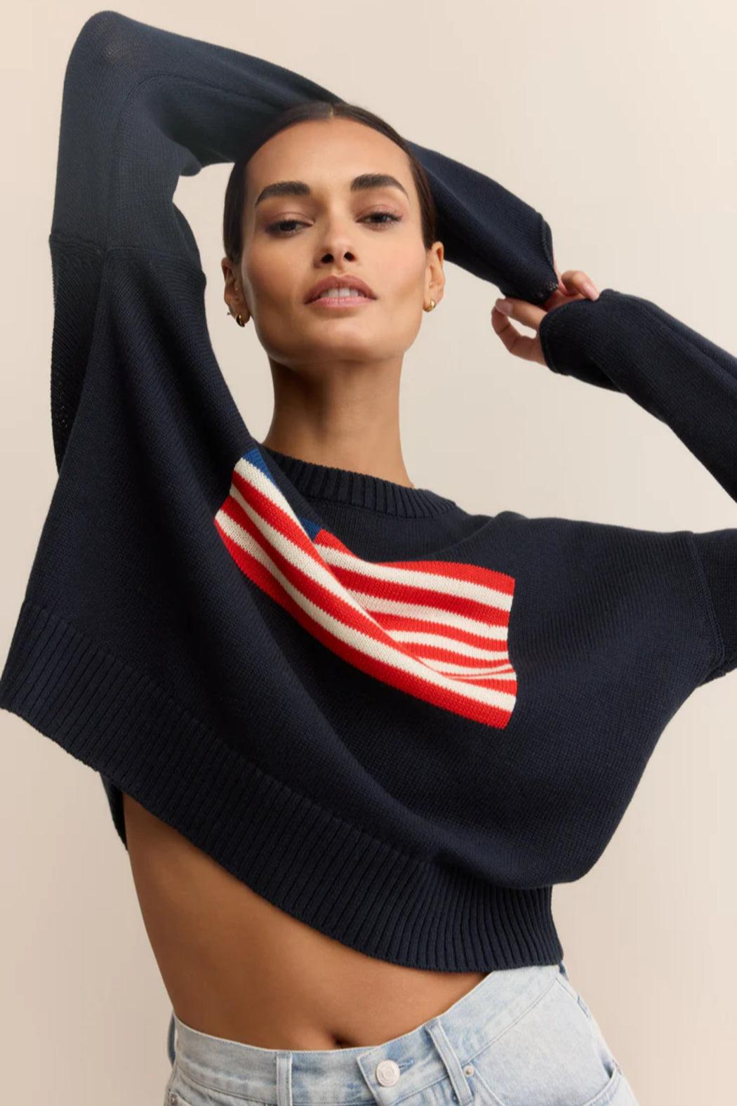 Sienna Patriot Sweater Product Image
