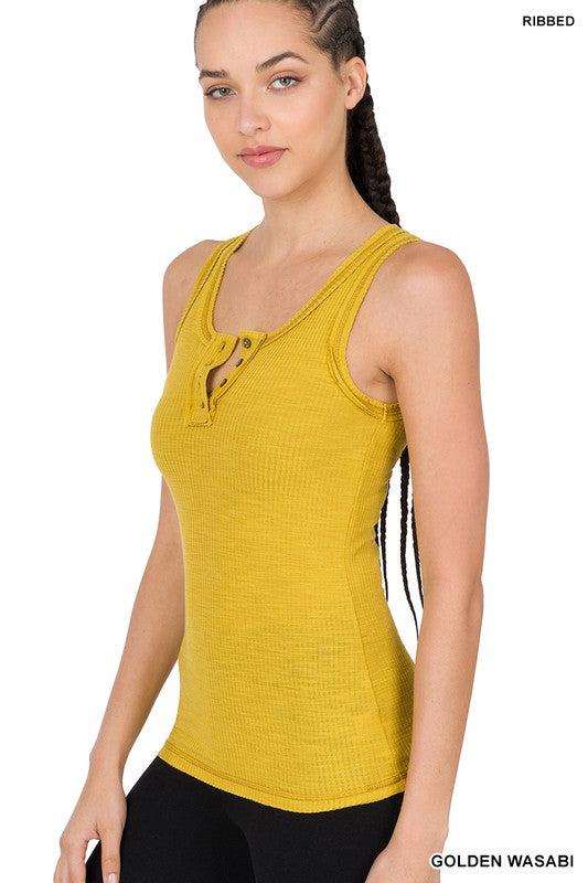 3159   Tish Ribbed Tank Top - Reg Only! Product Image