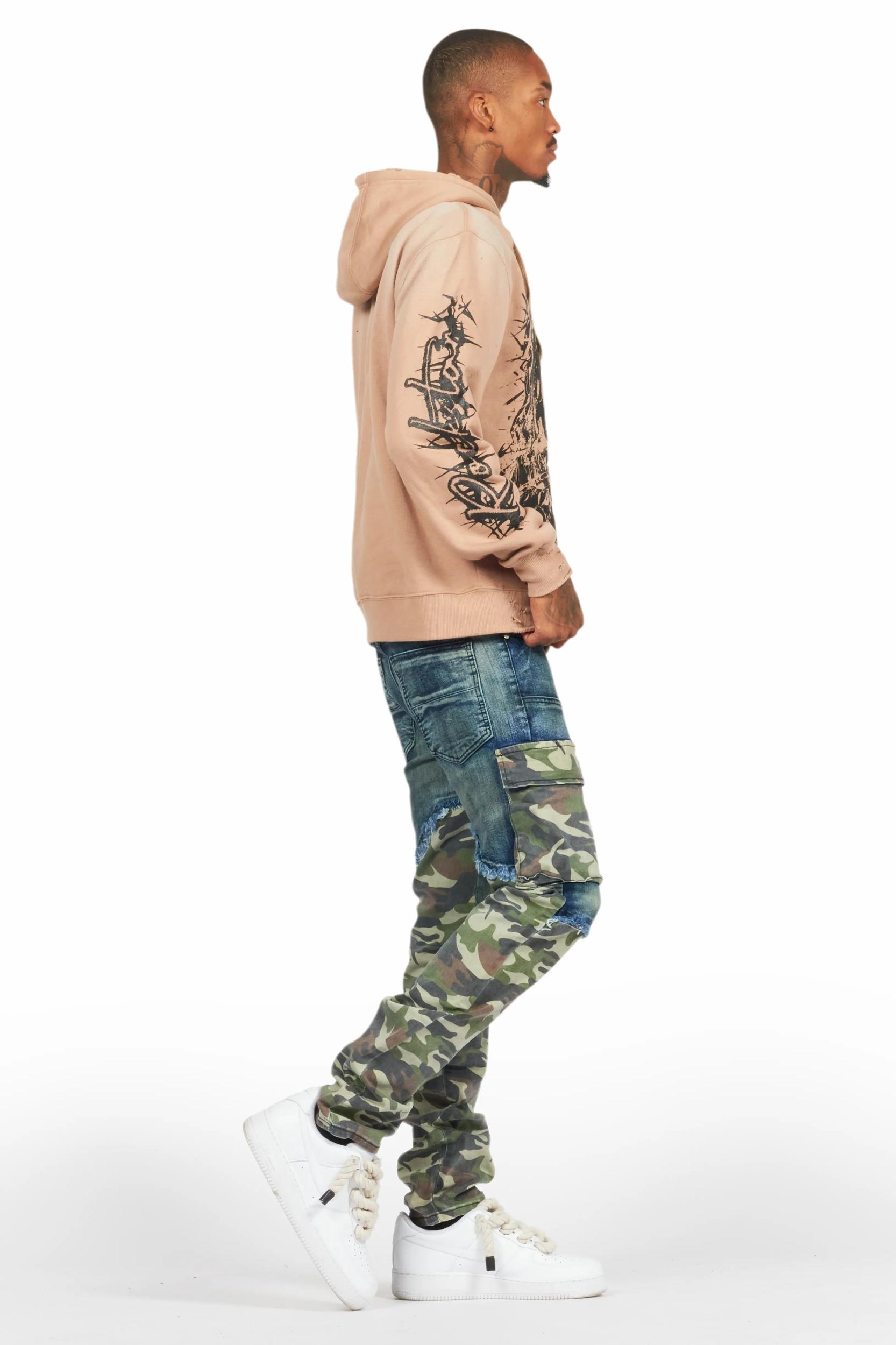 Denka Dark Blue Slim Fit Jean Male Product Image