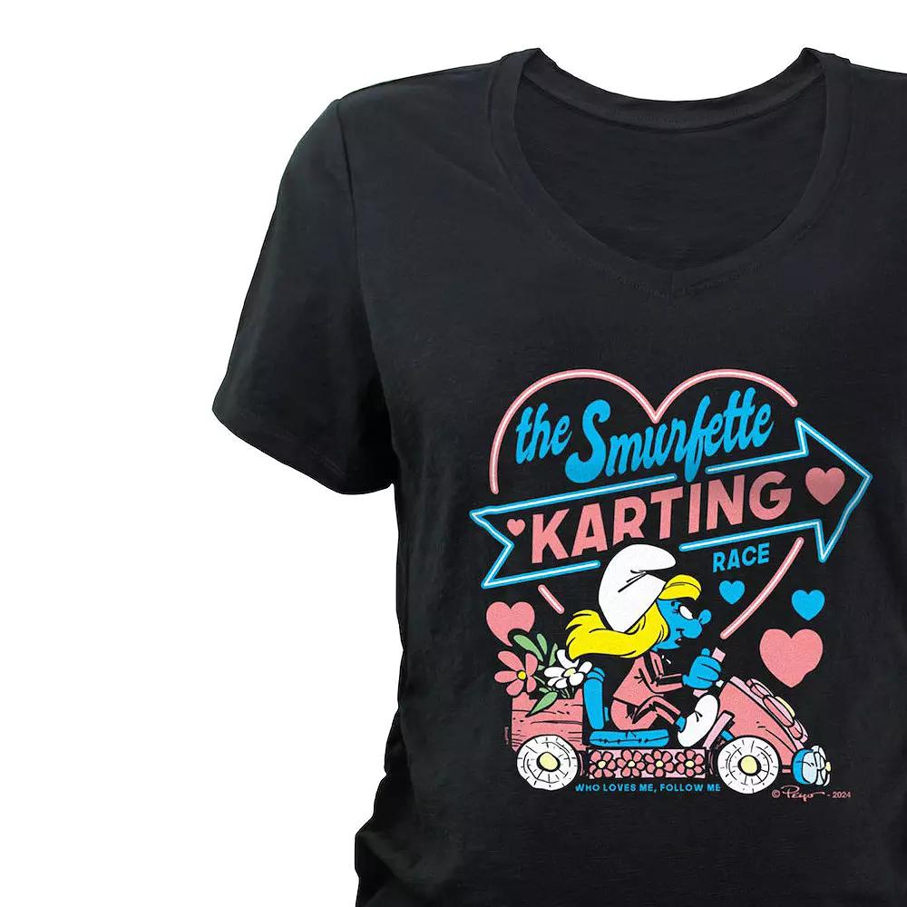 Maternity Smurfs The Smurfette Karting Race Graphic Tee, Women's,  Product Image