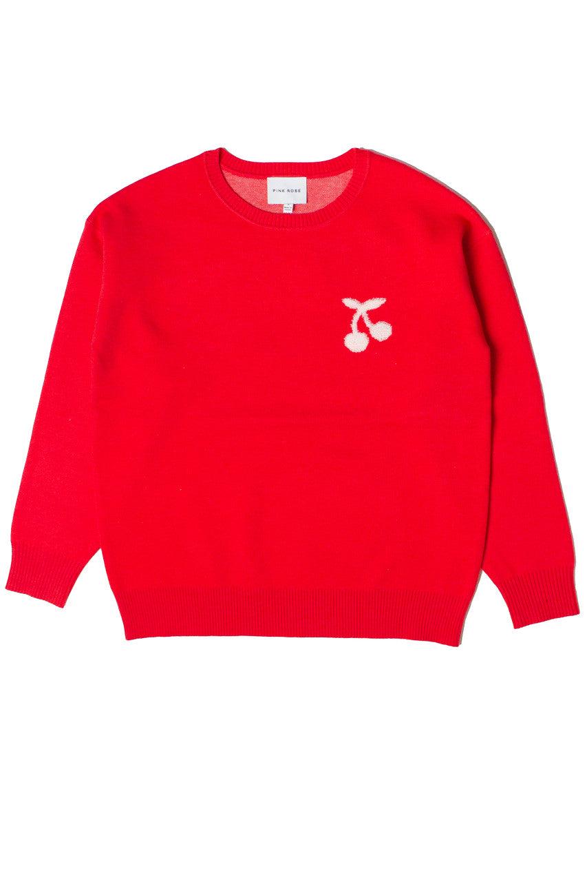 Red Cherry Sweater Product Image
