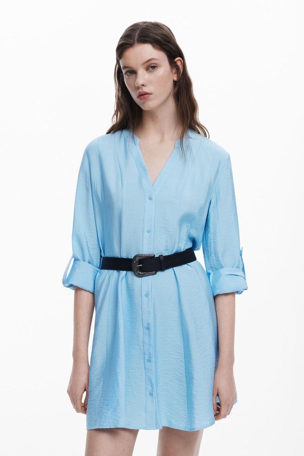 Shirt Dress Wbelt Product Image
