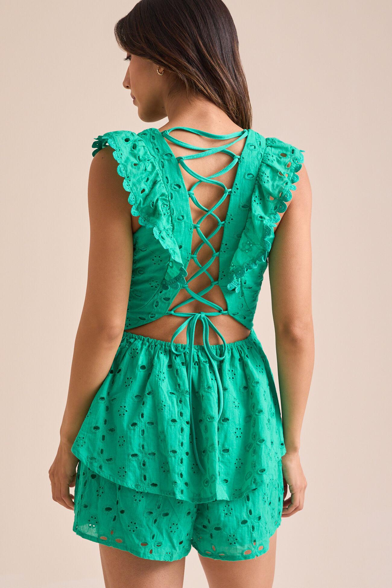 Opal Eyelet Romper Product Image