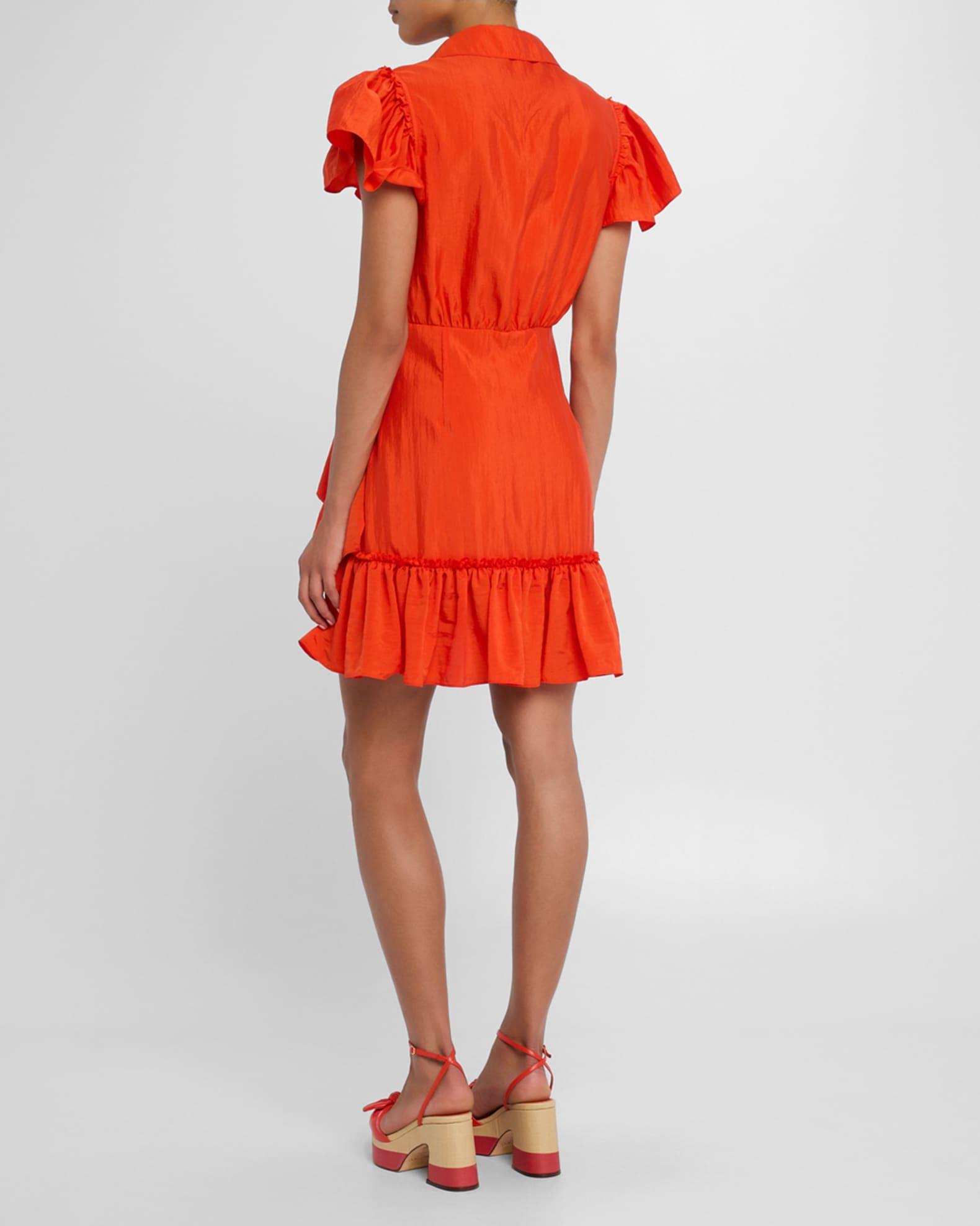 Lila Short-Sleeve Mini Dress Product Image