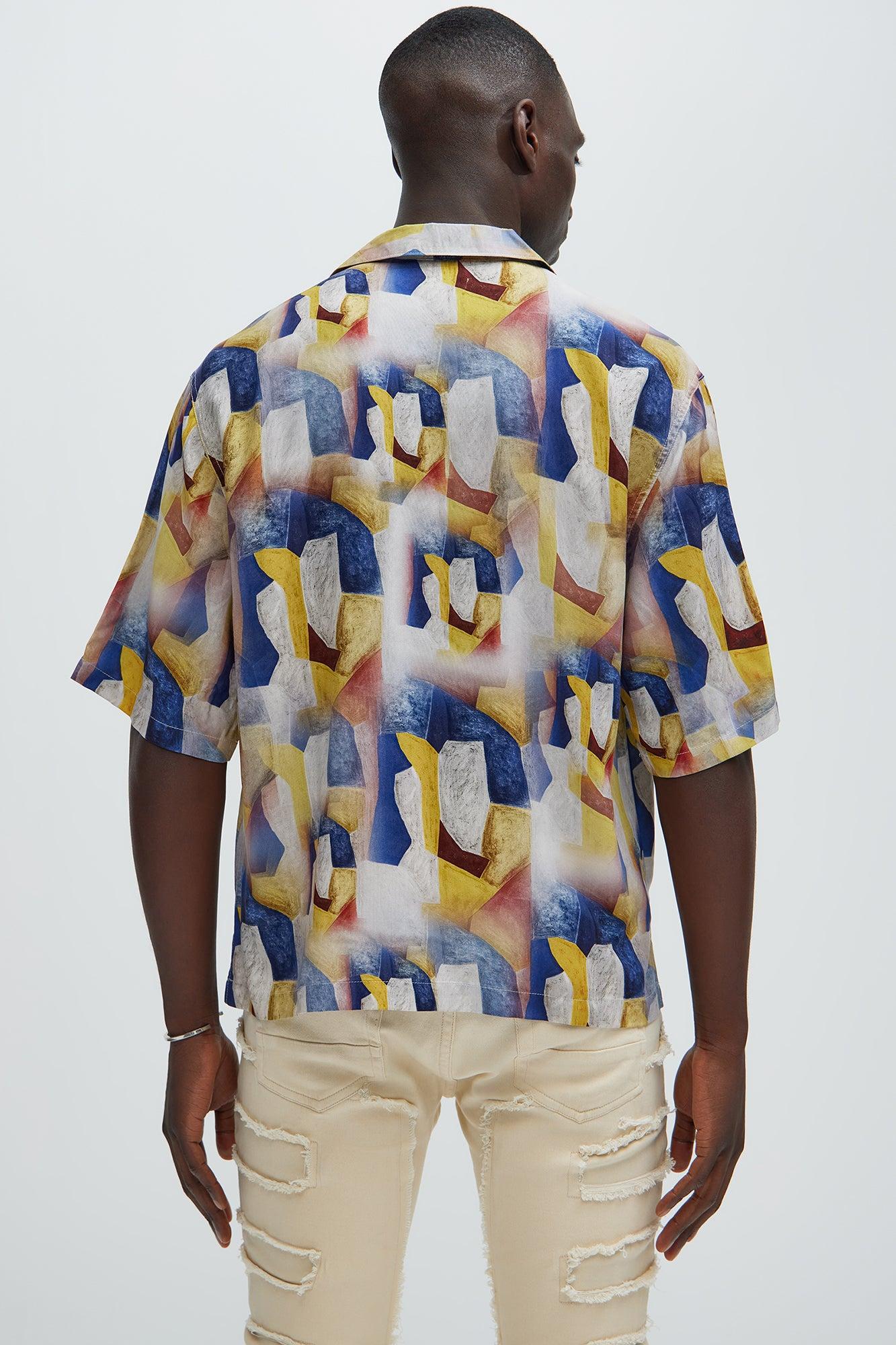 Fossdale Cubism Shirt - Multi Color Product Image